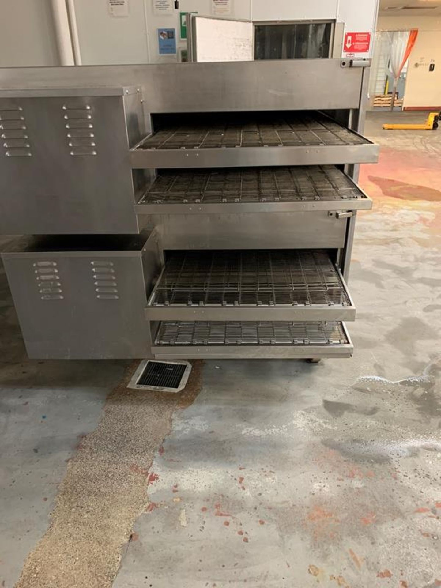 Lincoln Double Deck, 4 conveyor Impingement Oven, 32" W X 106" L, stainless steel ladder chain - Image 17 of 20