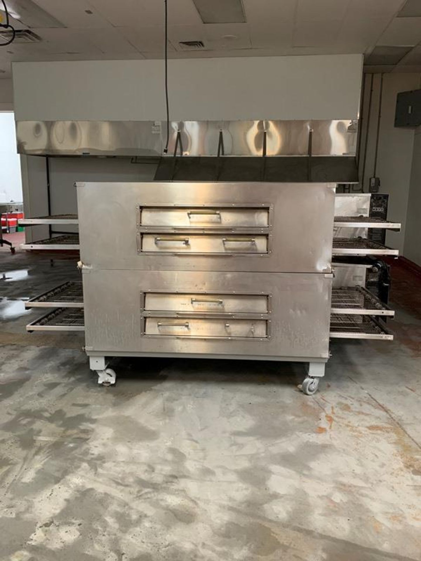 Lincoln Double Deck, 4 conveyor Impingement Oven, 32" W X 106" L, stainless steel ladder chain - Image 20 of 20