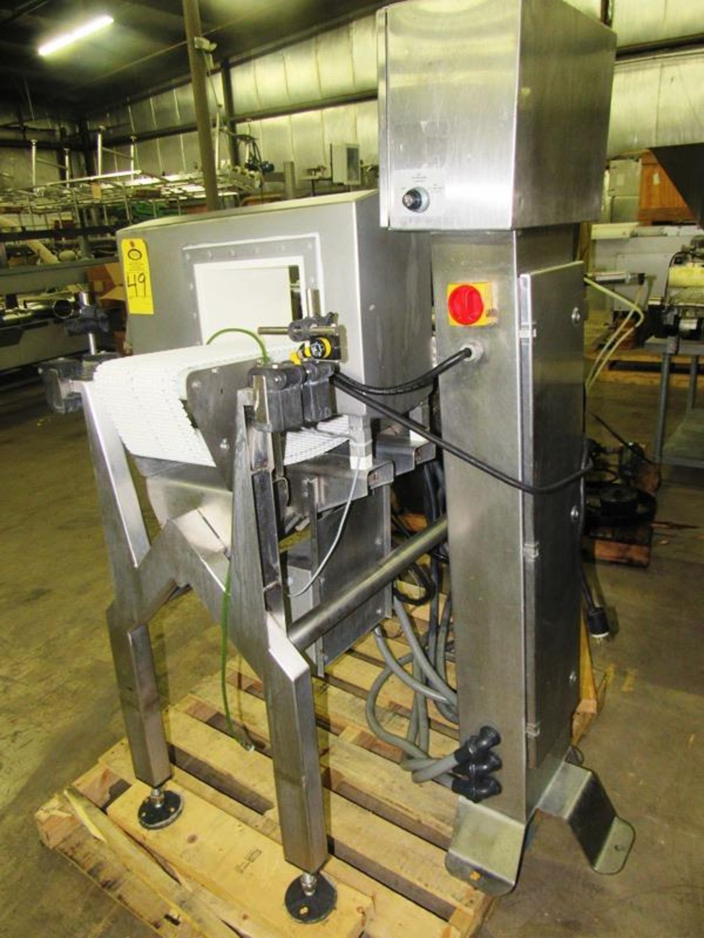 Safeline Metal Detector/Inline Checkweigher, 9 3/4" W X 7" T aperture, 5 1/2" clearance, 8" W X 7' L - Image 6 of 10