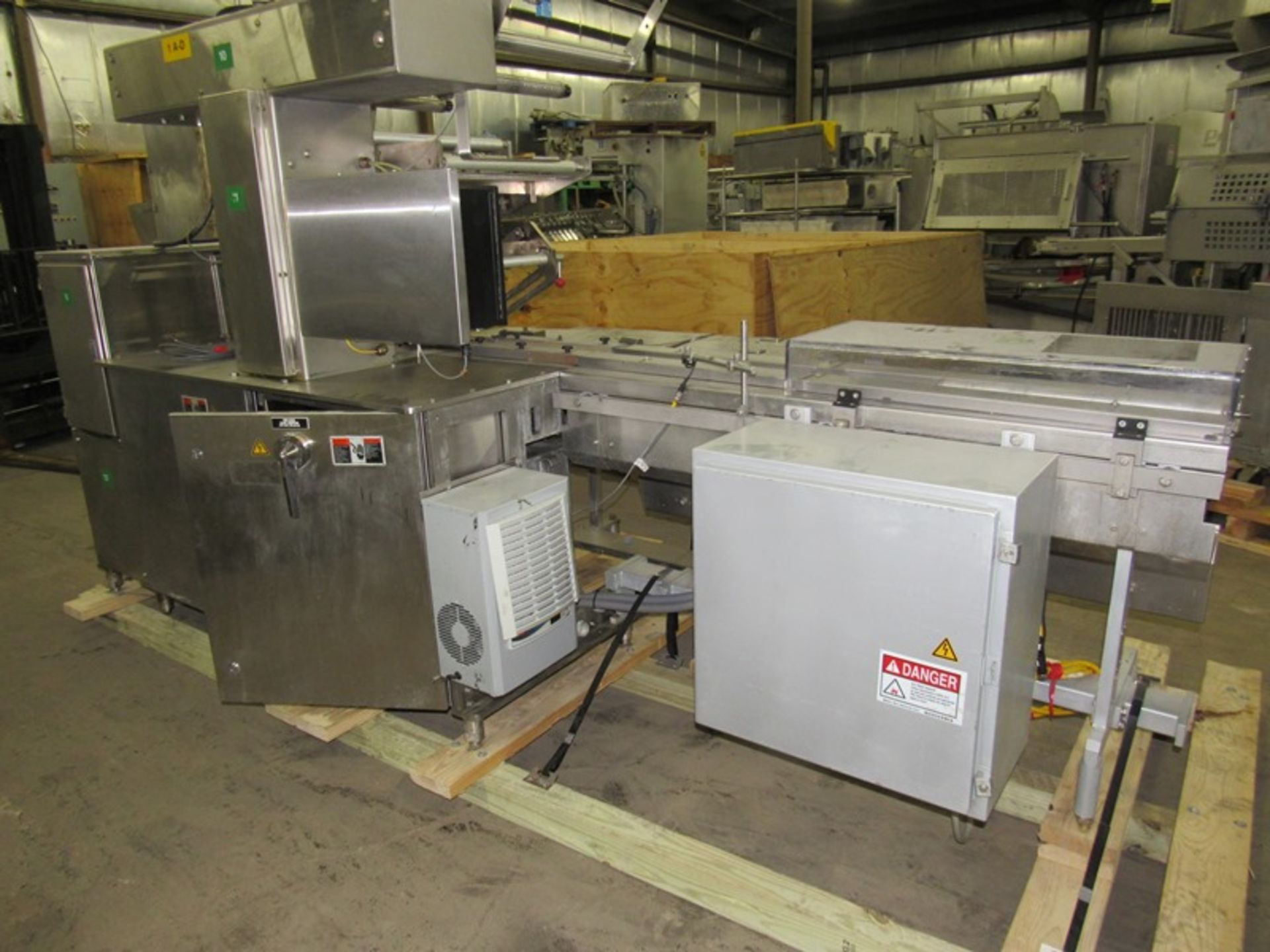 Doboy Mdl. Micromatic L-R Flow Wrapper, 460 volts, touchscreen controls, manual heater controls, - Image 4 of 18