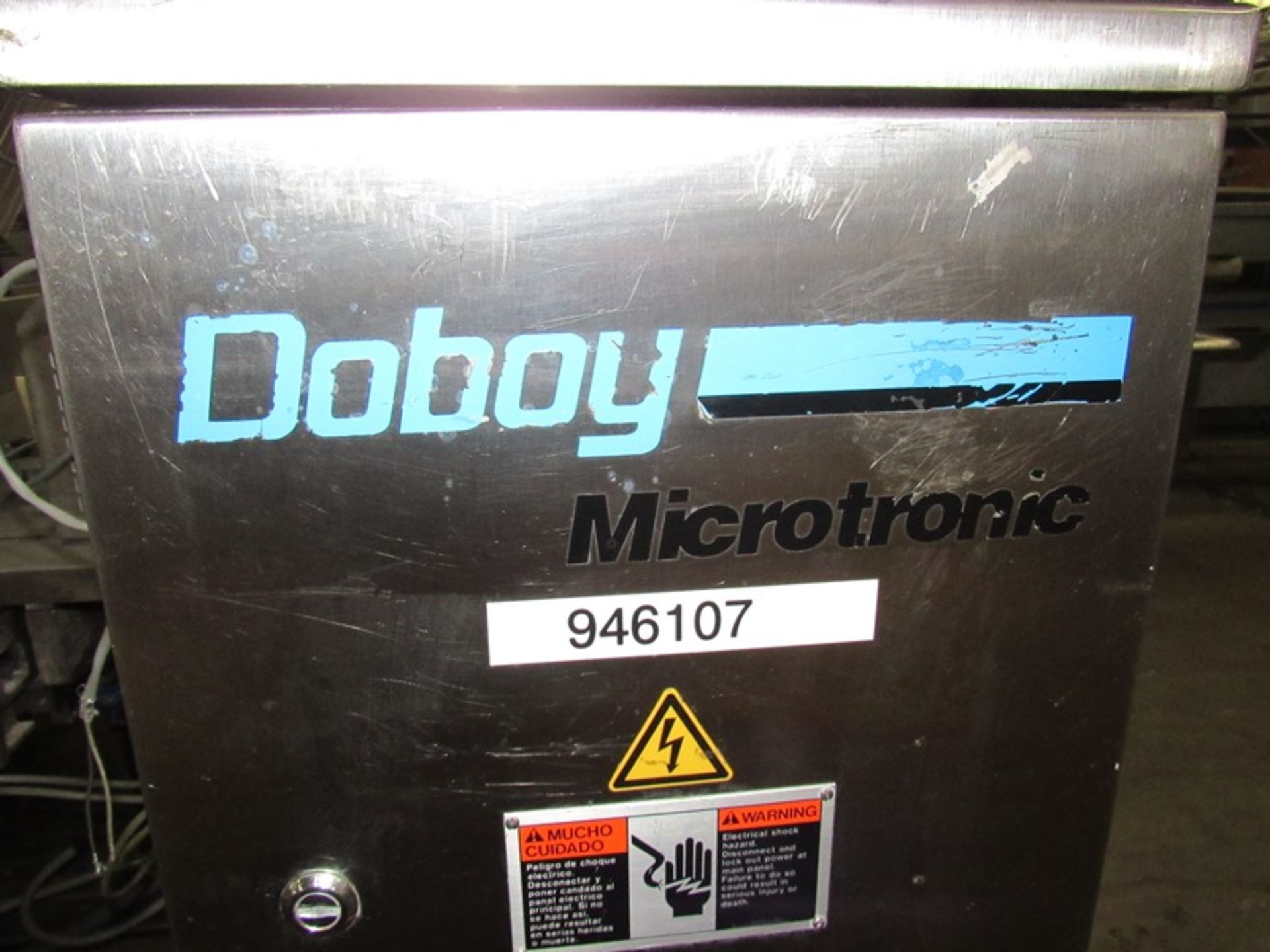 Doboy Mdl. Micromatic L-R Flow Wrapper, 460 volts, touchscreen controls, manual heater controls, - Image 11 of 18