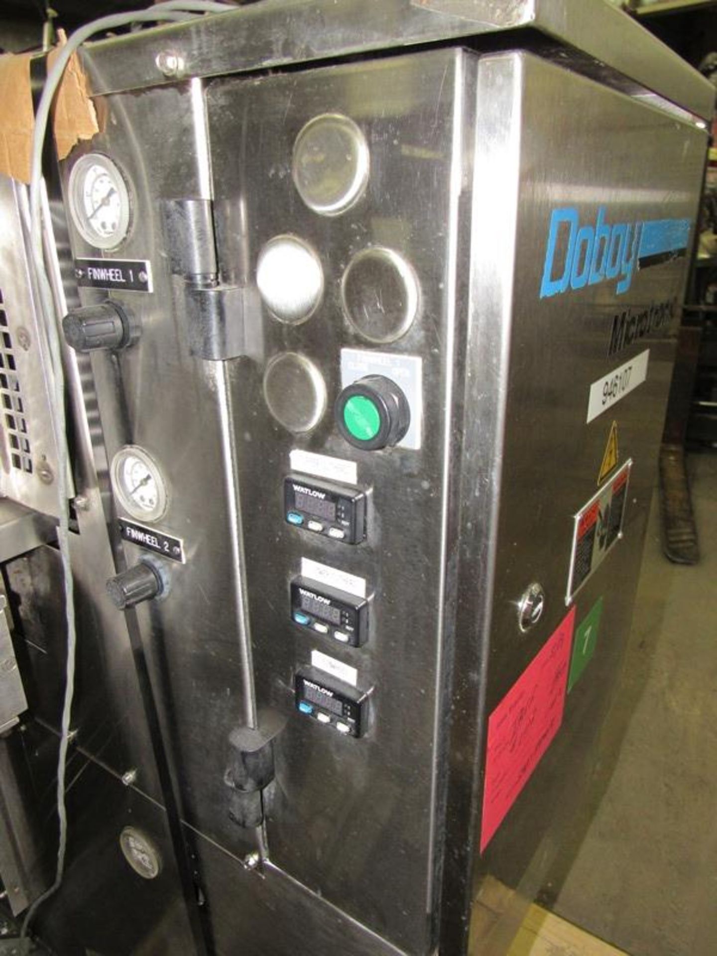 Doboy Mdl. Micromatic L-R Flow Wrapper, 460 volts, touchscreen controls, manual heater controls, - Image 8 of 18