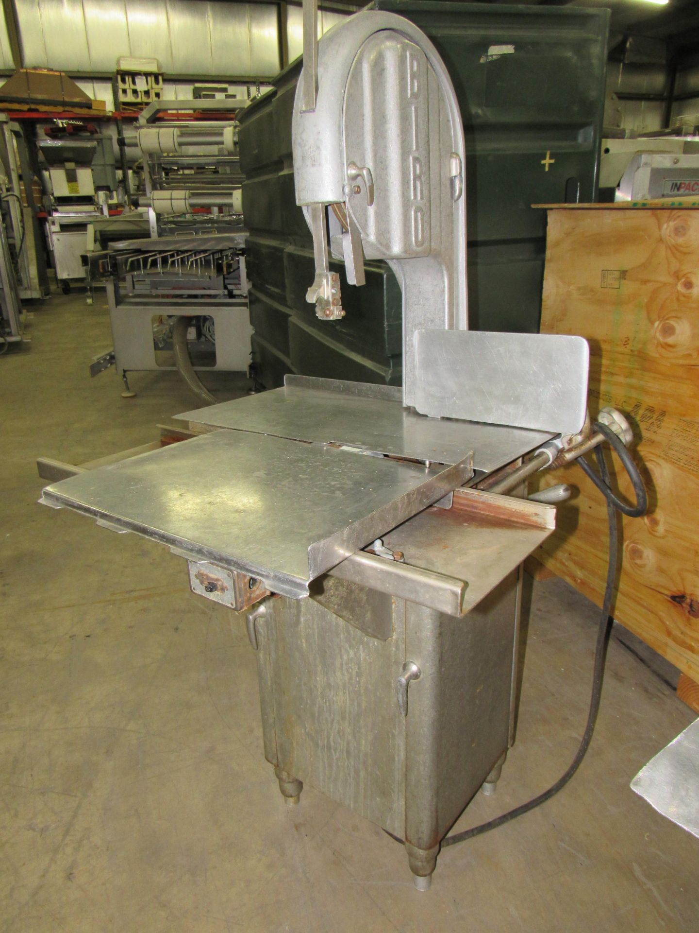 Biro Bandsaw, stainless steel contact table, aluminum head 9" cutting area - Image 2 of 5