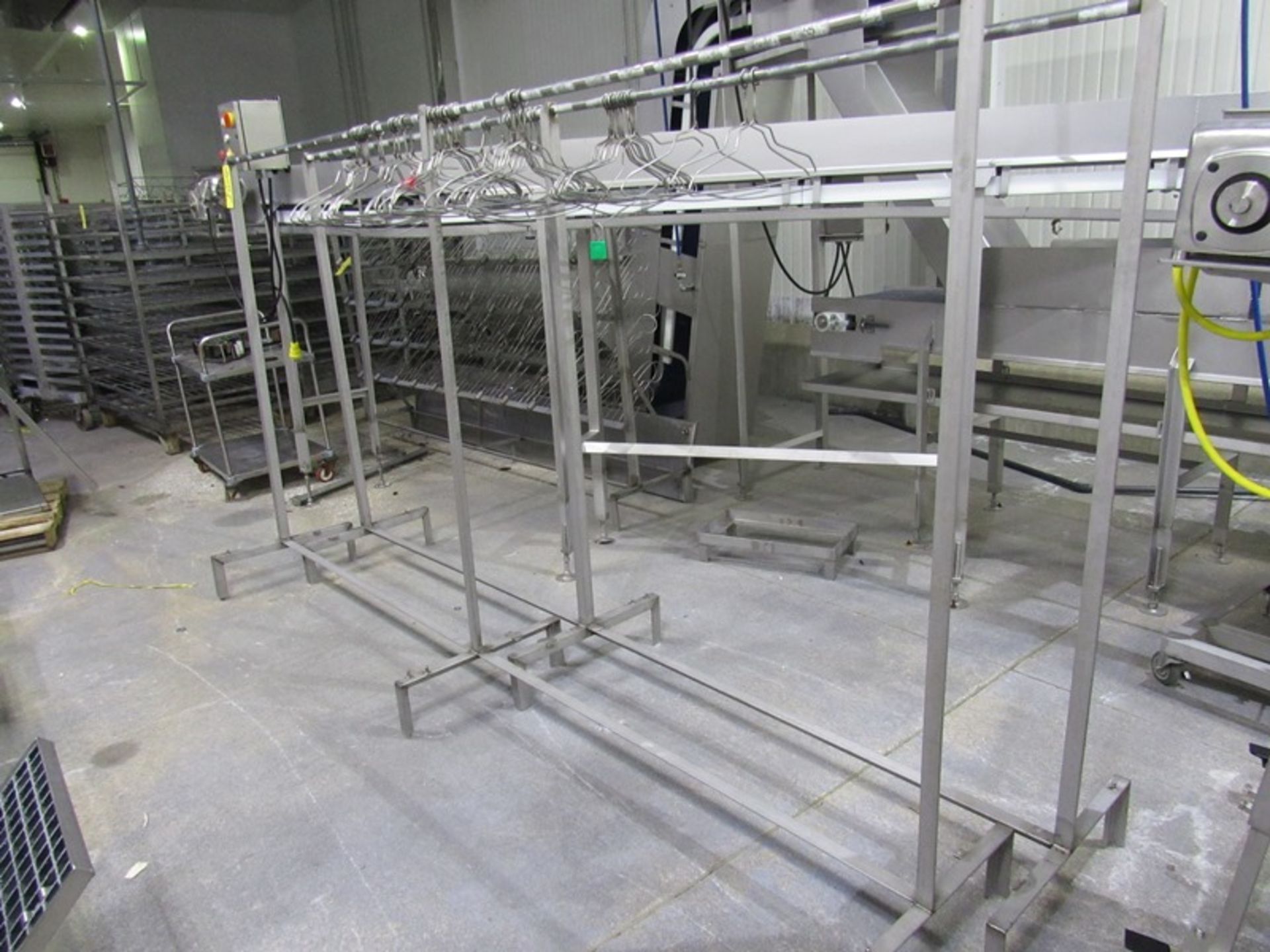 Stainless Steel Garment Rack, 24" W X 124" L X 69" T (Located inTrailer in Sandwich, IL- Loading - Image 2 of 2