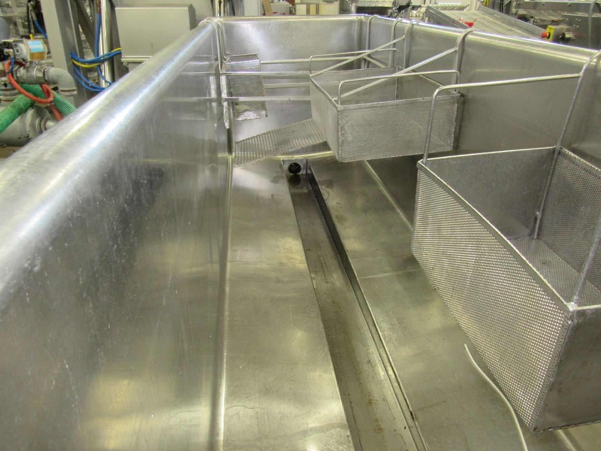 Sani-Matic Mdl. BWJ375 Stainless Steel COP Tank, 30" X 102" L X 30" D tank, 1" piping to jets, (3) - Image 8 of 8