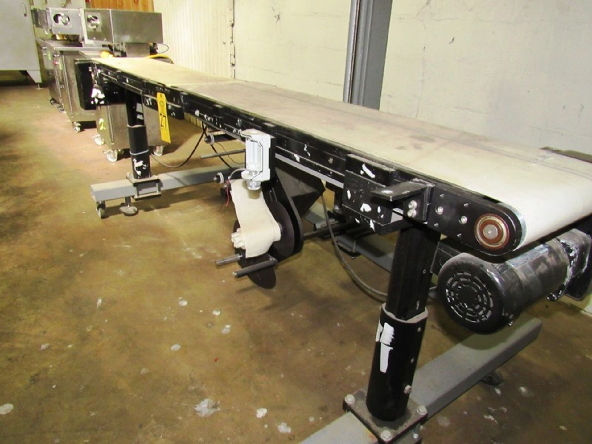 ID Technology Mdl. ST1000 Portable Conveyor with bottom label applicator, 120 volts, Ser. # - Image 2 of 6