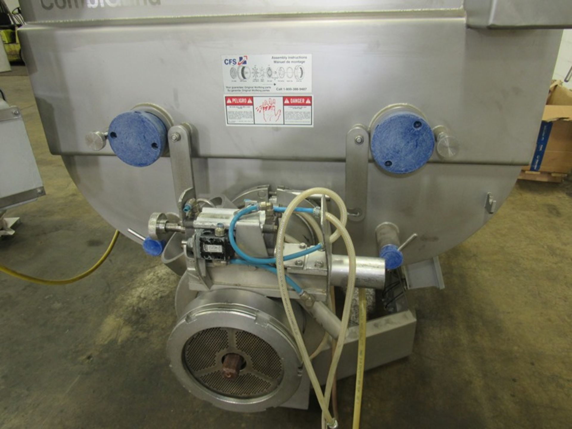 CFS Mdl. Combi Grind 1000 Stainless Steel Mixer/Grinder, dual agitation paddles, bottom injected CO2 - Image 2 of 12