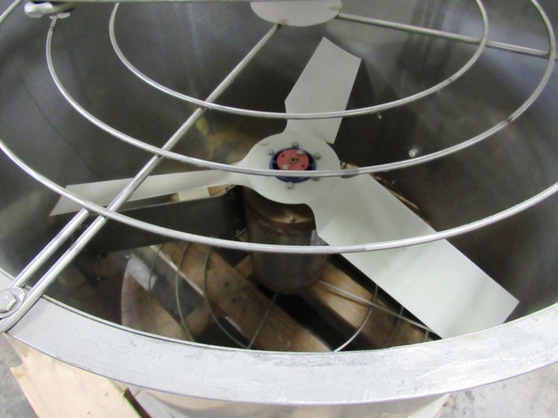 Lot of (2) Coneco Real Air Mover, 30" Dia. Stainless Steel Fans, (1) 24" long, (1) 30" long - Image 4 of 4