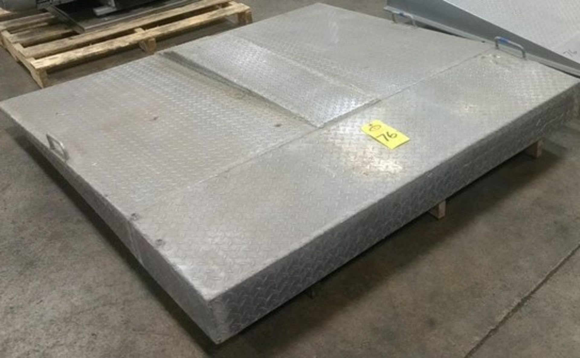 Aluminum Ramp, 5' wide X 64" long, 6" rise