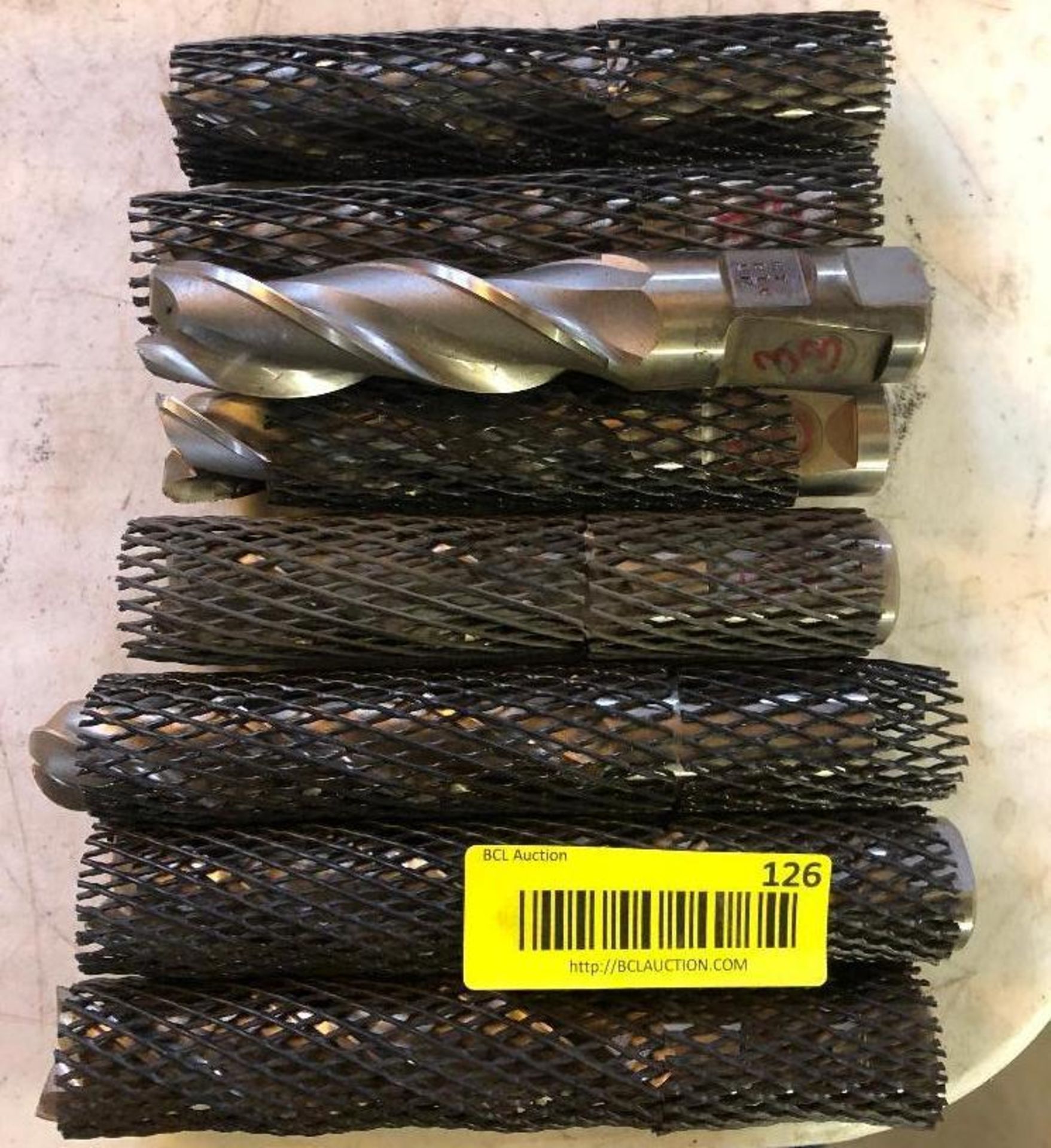 DESCRIPTION: (7) HEAVY DUTY END MILL BITS. LOCATION: FRONT WAREHOUSE THIS LOT IS: SOLD BY THE PIECE - Image 3 of 4