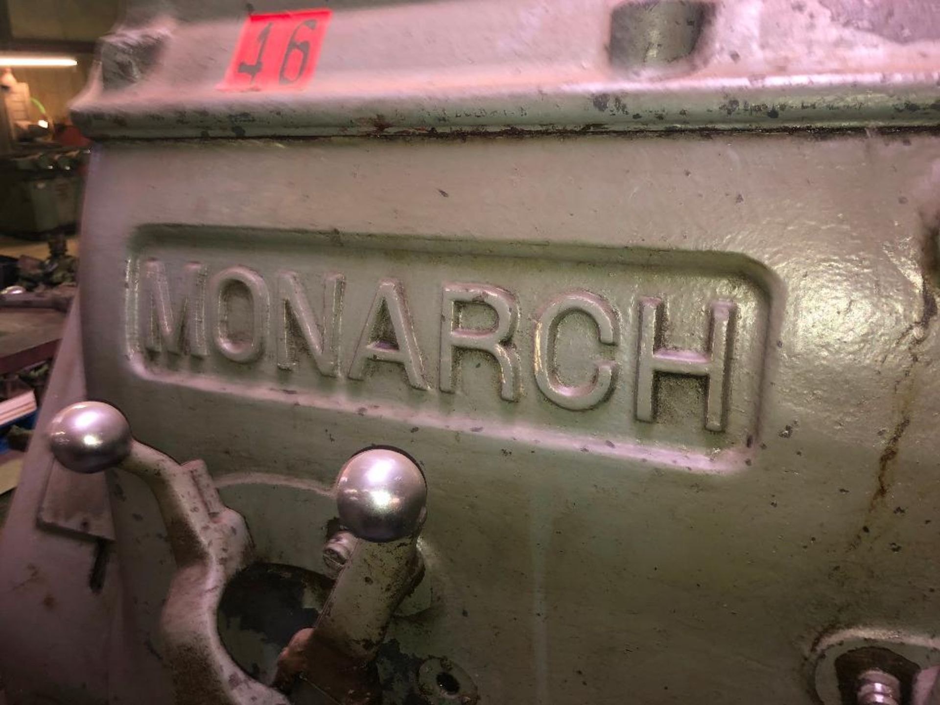 DESCRIPTION: MONARCH LATHE BRAND / MODEL: MONARCH ADDITIONAL INFORMATION: 36" SWING, 108" CENTERS, 6 - Image 4 of 17