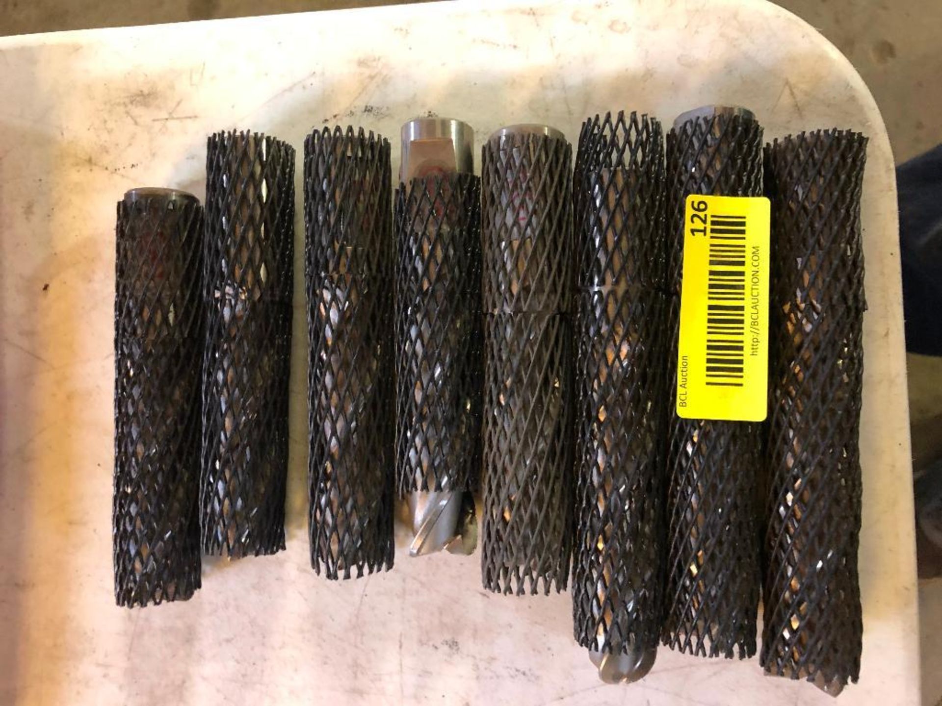 DESCRIPTION: (7) HEAVY DUTY END MILL BITS. LOCATION: FRONT WAREHOUSE THIS LOT IS: SOLD BY THE PIECE - Image 4 of 4