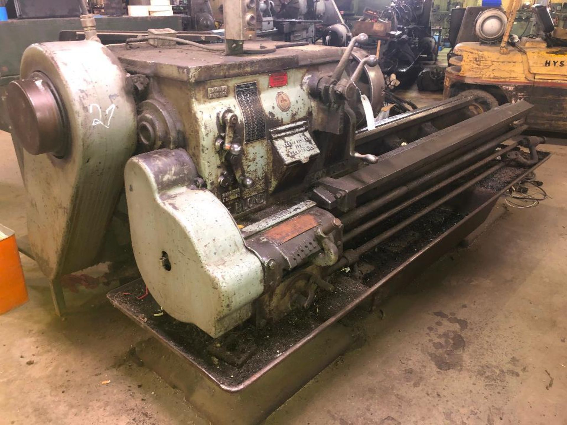 DESCRIPTION: LEBLOND 22" LATHE BRAND / MODEL: LEBLOND HEAD ENGINE LATHE ADDITIONAL INFORMATION: 22" - Image 8 of 15