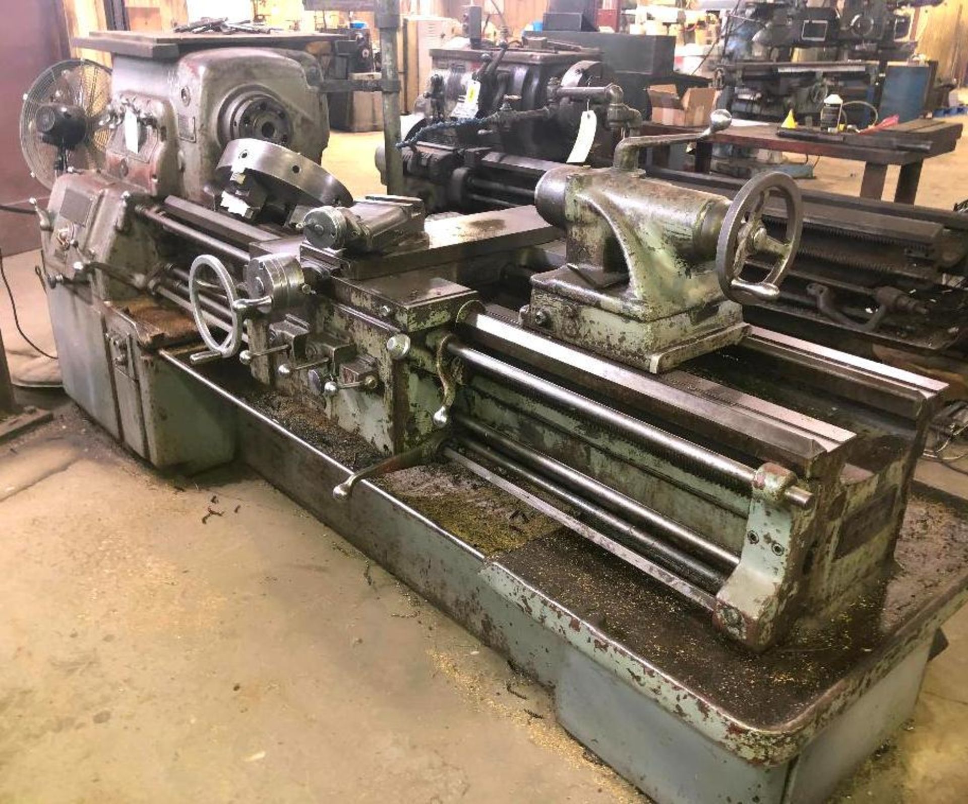 DESCRIPTION: MONARCH 16" LATHE BRAND / MODEL: MONARCH ADDITIONAL INFORMATION: 16" SWING, 54" CENTERS