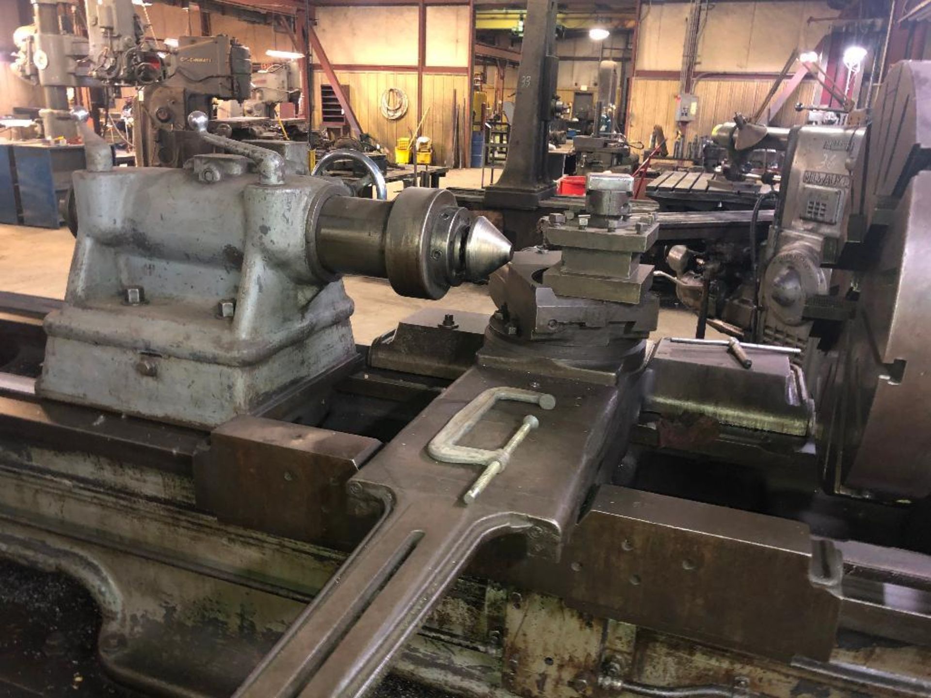 DESCRIPTION: MONARCH LATHE BRAND / MODEL: MONARCH ADDITIONAL INFORMATION: 36" SWING, 108" CENTERS, 6 - Image 12 of 17