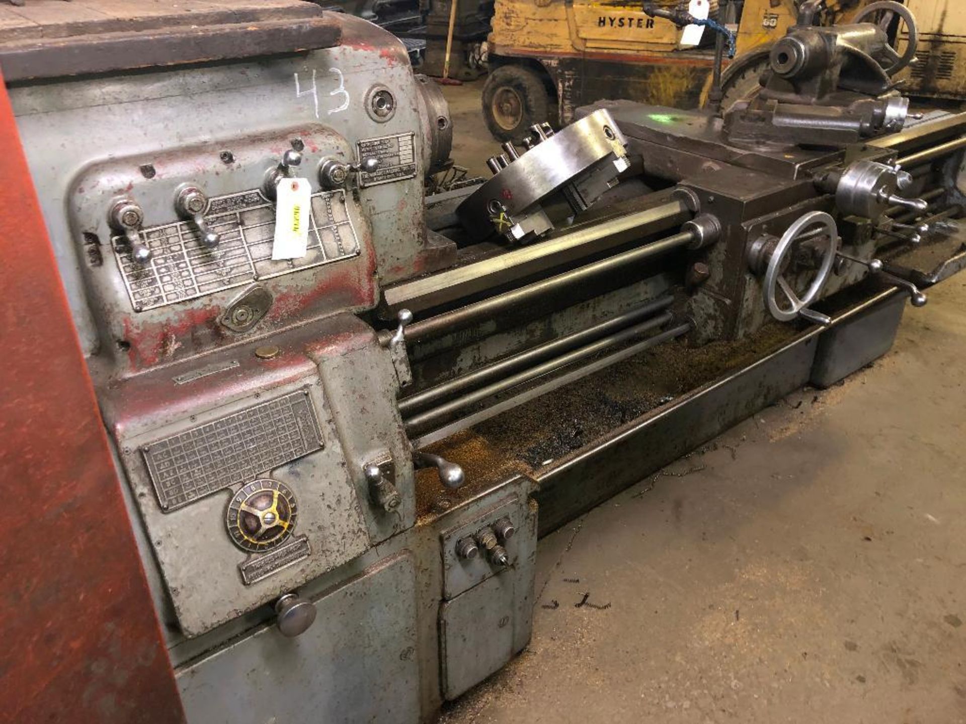 DESCRIPTION: MONARCH 16" LATHE BRAND / MODEL: MONARCH ADDITIONAL INFORMATION: 16" SWING, 54" CENTERS - Image 10 of 10