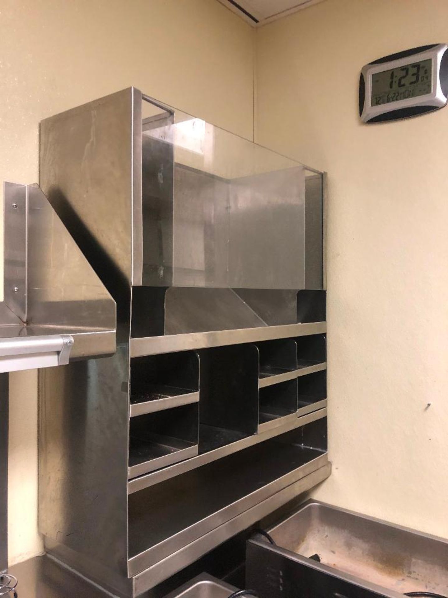 DESCRIPTION: (2) 30" X 36" STAINLESS ORGANIZERS. SIZE: 30" X 36" LOCATION: KITCHEN THIS LOT IS: SOLD - Image 2 of 2