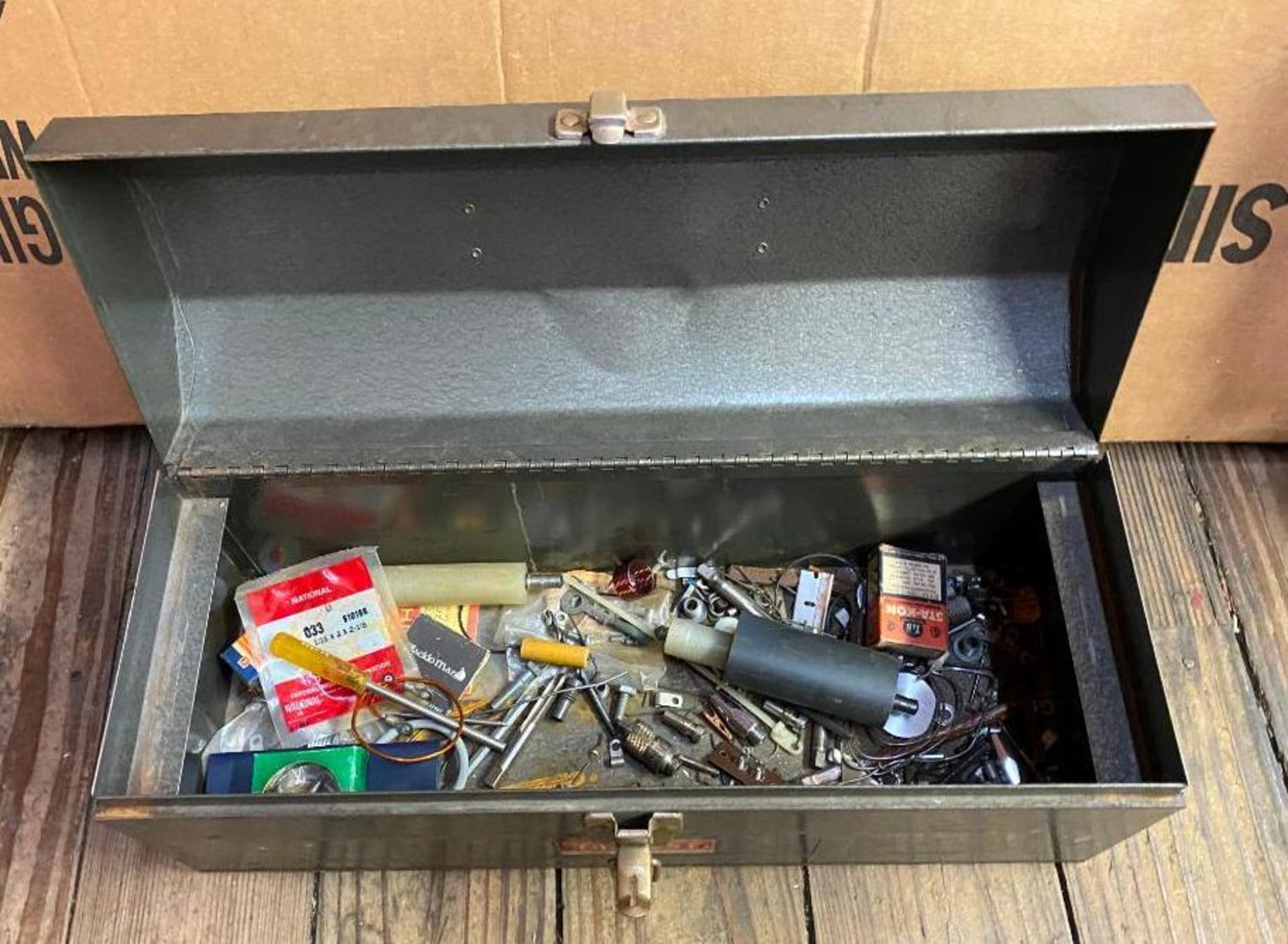 DESCRIPTION TOOL CASE WITH CONTENTS LOCATION SECOND GARAGE THIS LOT IS ONE MONEY QUANTITY: X BID 1