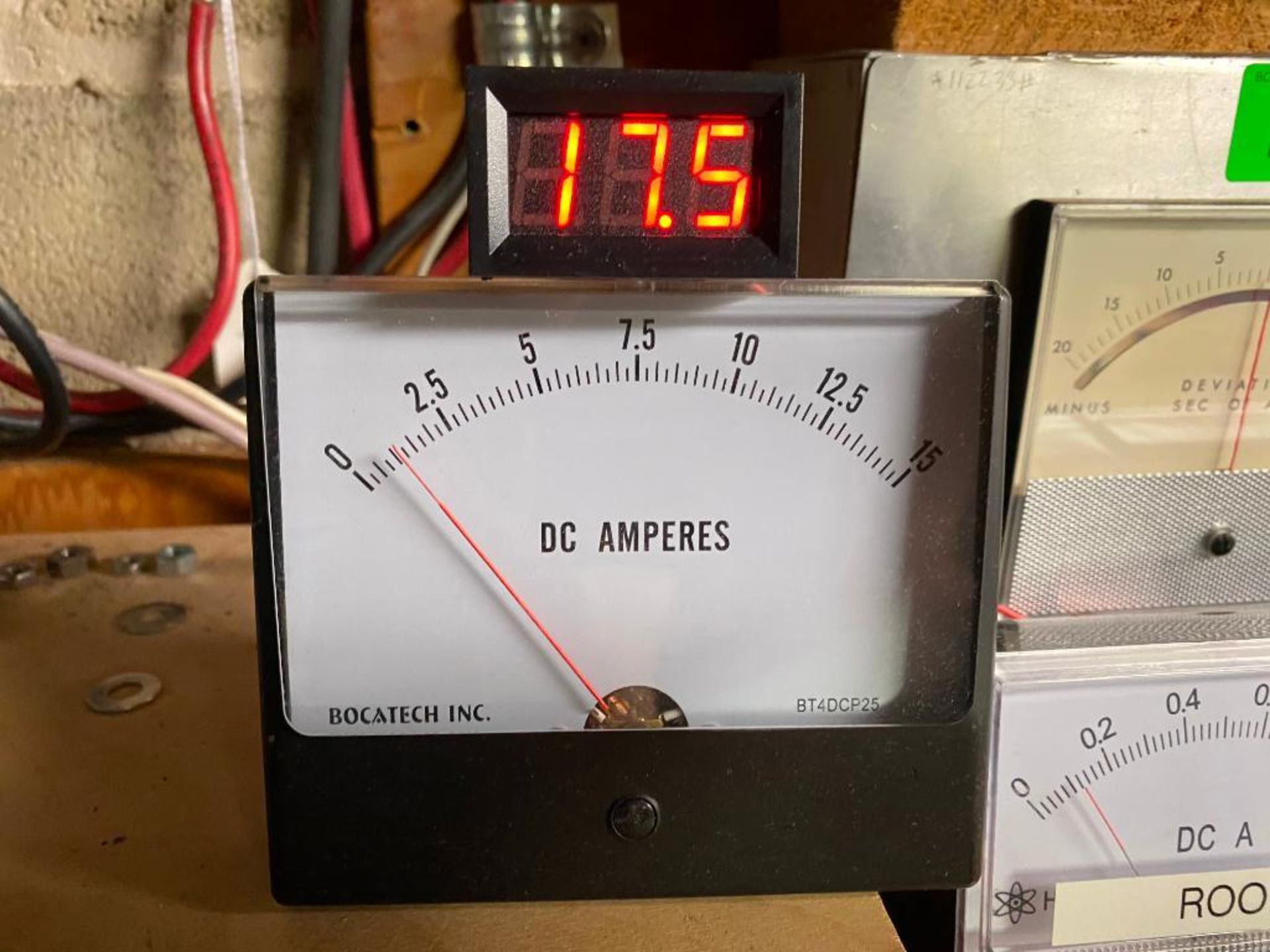 DESCRIPTION ANTENNA CONTROL UNIT WITH AMPERE METER, DECODER UNIT, AND OTHER METERS AS SHOWN LOCATION - Image 2 of 6