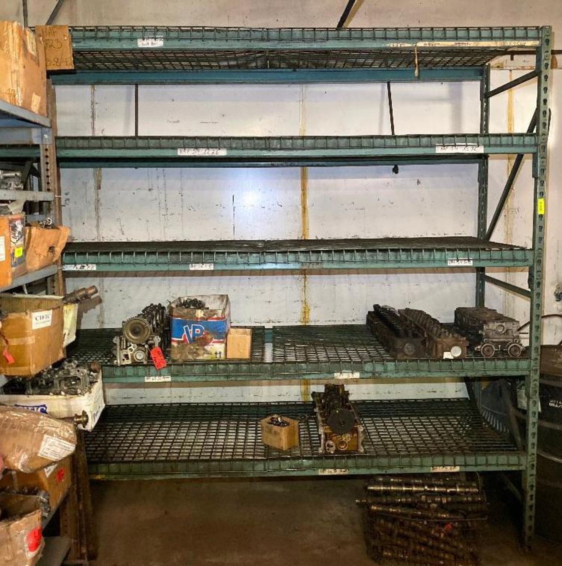 DESCRIPTION 96" X 30" X 96" SECTION OF PALLET RACKING W/ CONTENTS INCLUDED ADDITIONAL INFORMATION AS