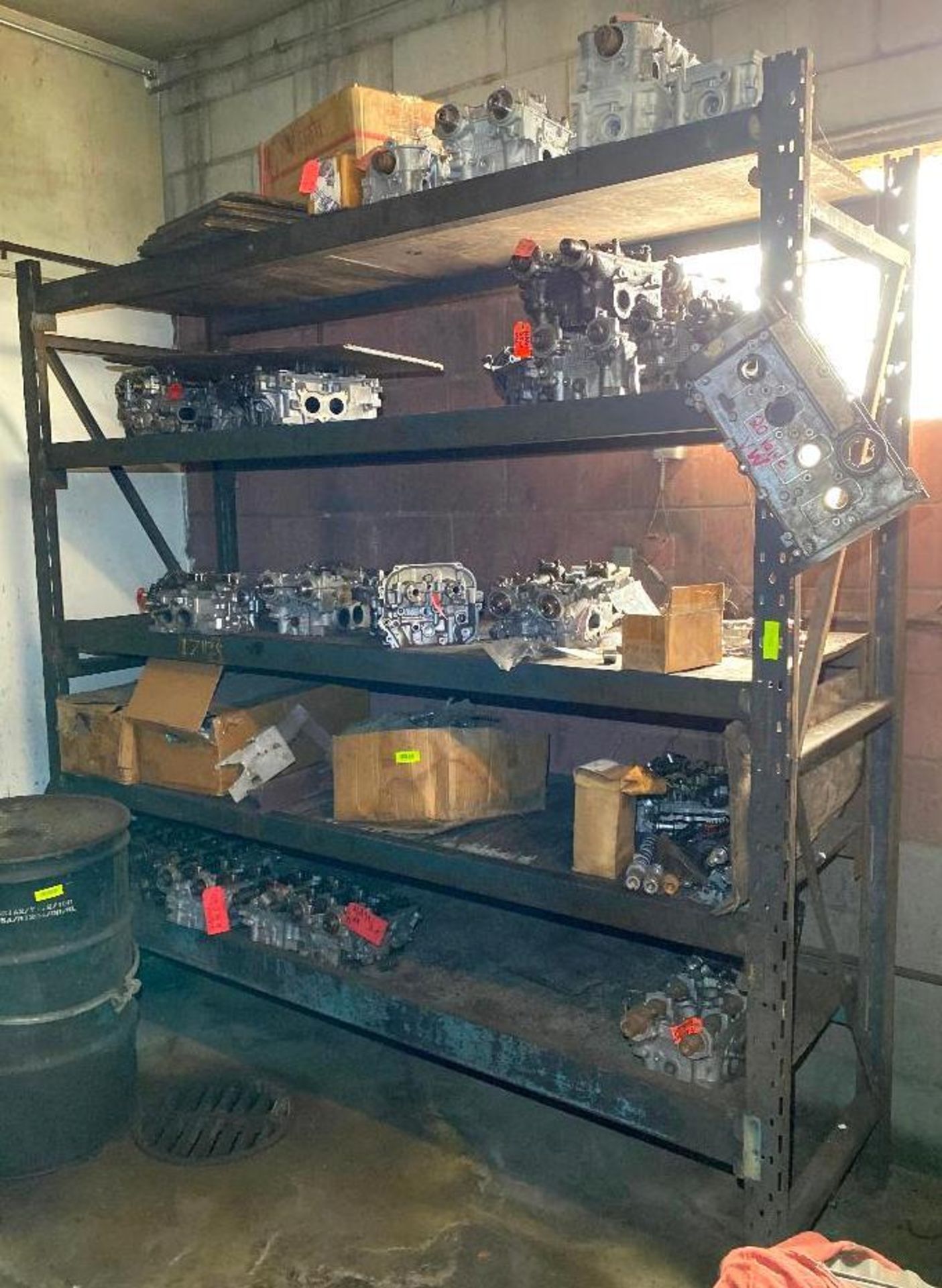 DESCRIPTION 84" X 30" X 96" SECTION OF PALLET RACKING ADDITIONAL INFORMATION INCLUDES: (10) 84" CROS