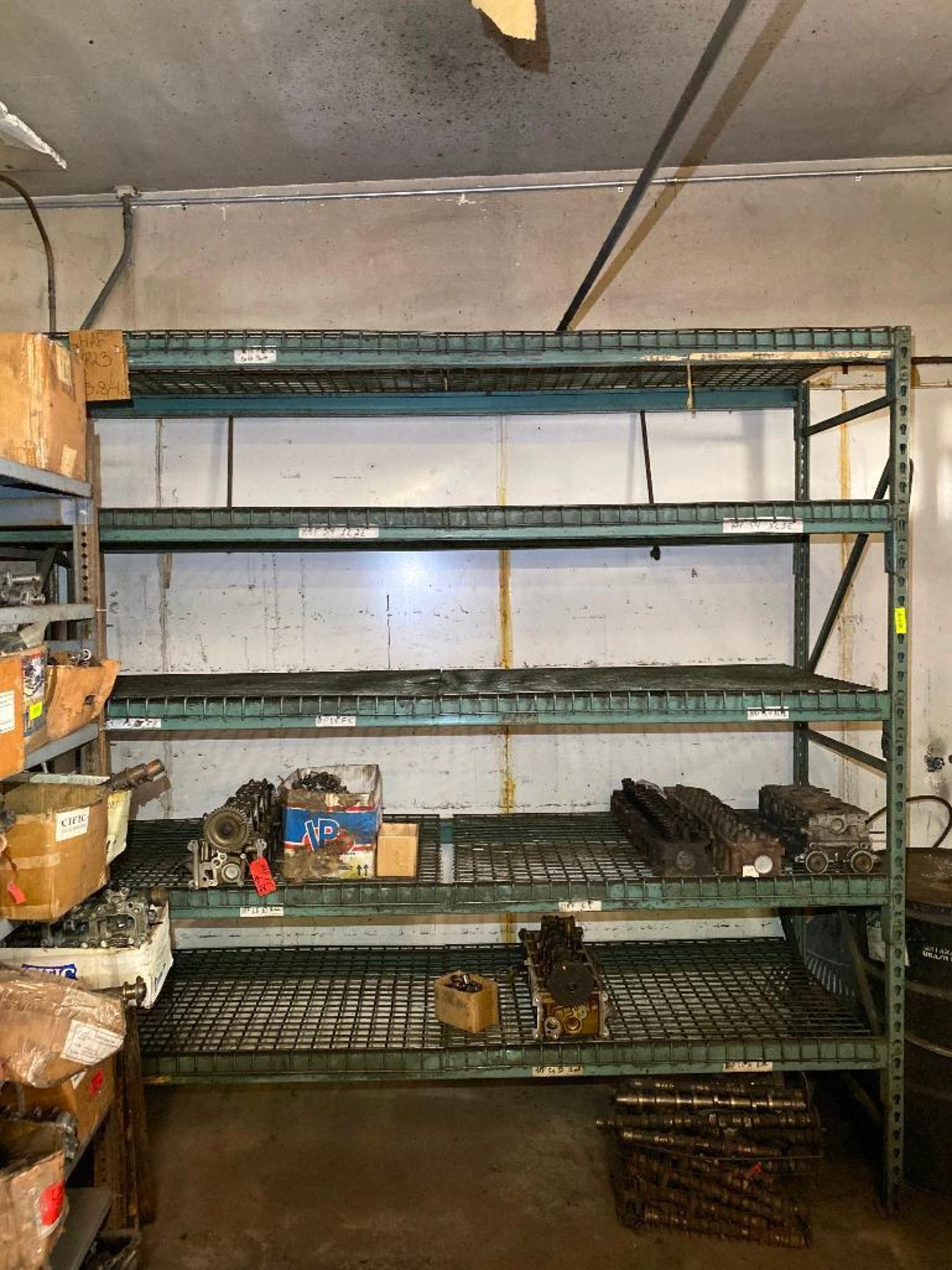 DESCRIPTION 96" X 30" X 96" SECTION OF PALLET RACKING W/ CONTENTS INCLUDED ADDITIONAL INFORMATION AS - Image 4 of 9