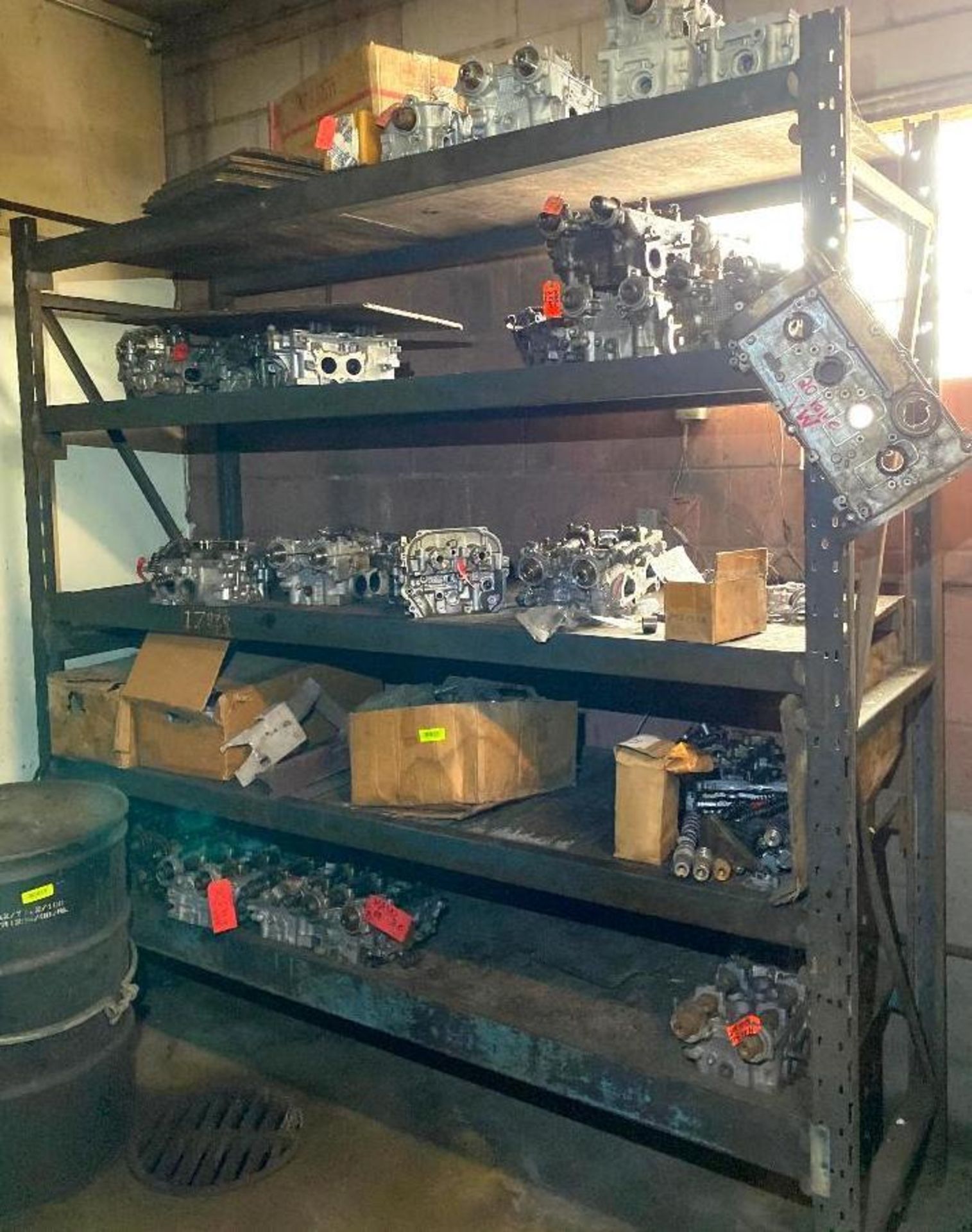 DESCRIPTION CONTENTS OF PALLET RACKING (ASSORTED AUTOMOTIVE PARTS AS SHOWN) LOCATION A QUANTITY 1