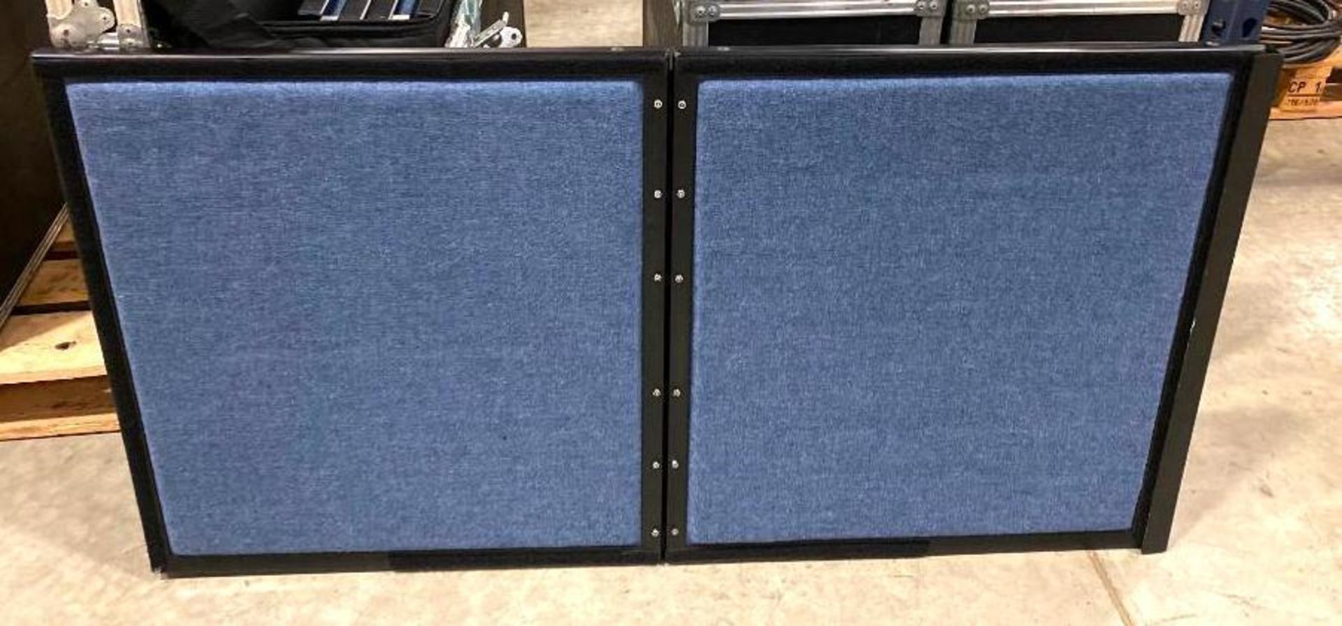 DESCRIPTION 3CT BOX OF SOUND ABSORBING PANELS WITH ROAD CASE SIZE 48" QUANTITY: X BID 1 - Image 2 of 4
