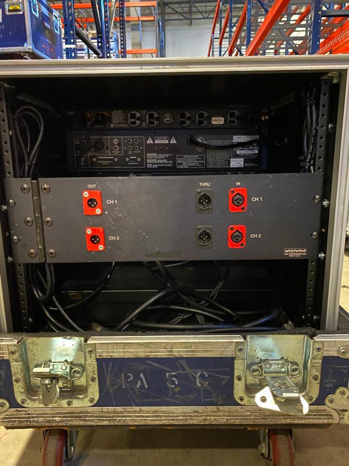 DESCRIPTION AUDIO SERVER RACK W/ ROAD BOX (SEE INFO FOR WHAT KIT INCLUDES) ADDITIONAL INFORMATION IN - Image 2 of 2