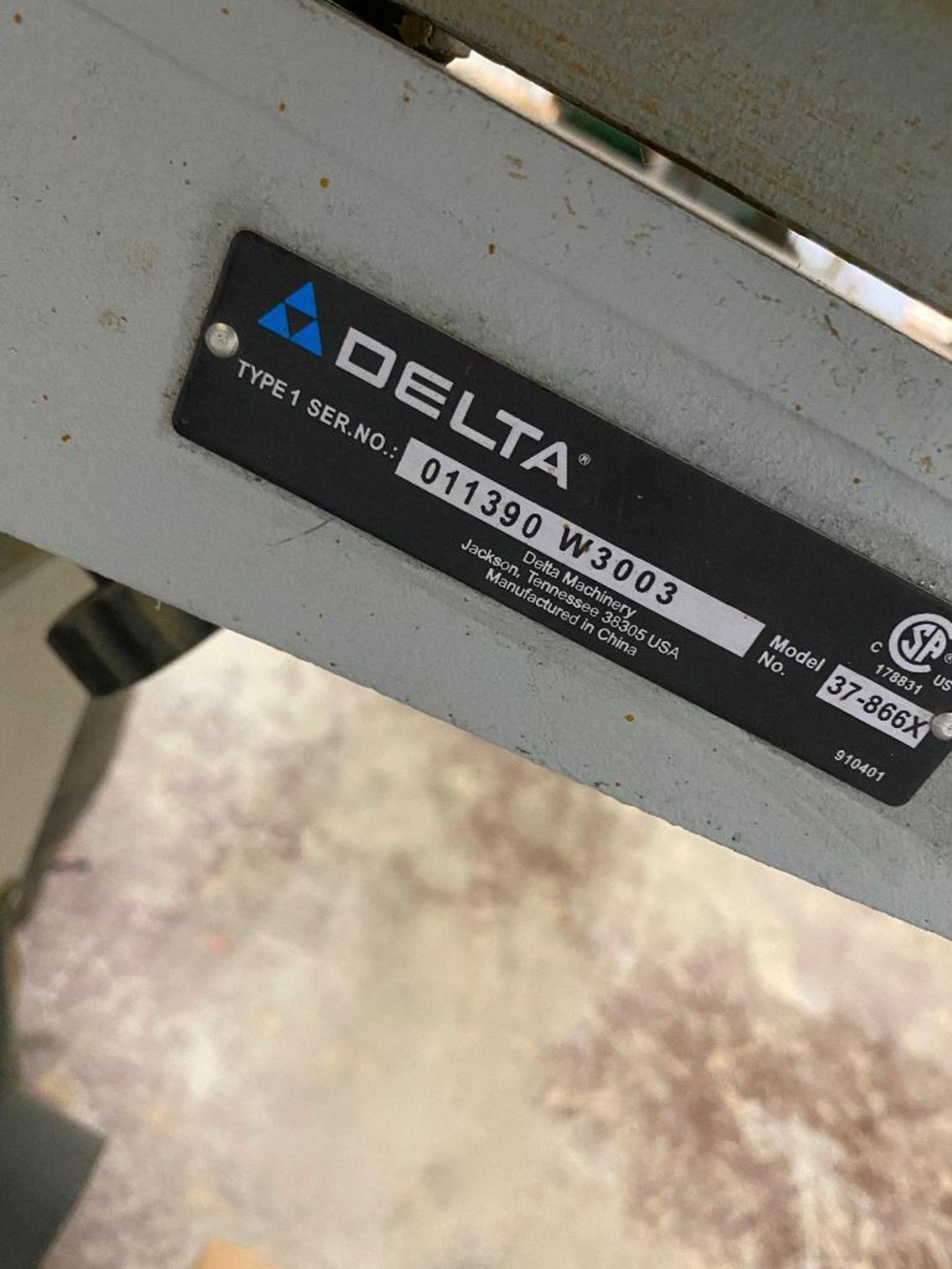 DESCRIPTION: DELTA X5 PROFESSIONAL 6" JOINTER BRAND/MODEL: DELTA 52-866X ADDITIONAL INFORMATION: 115 - Image 7 of 8
