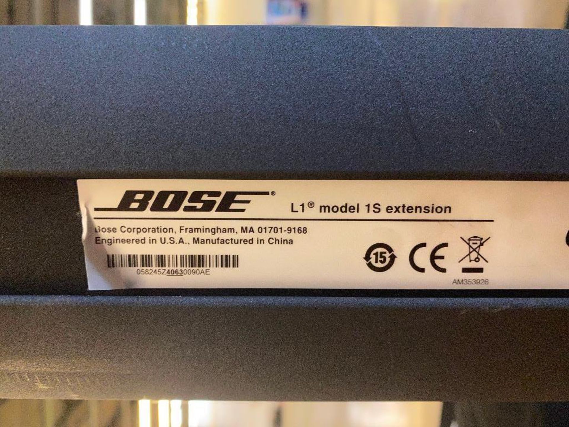 DESCRIPTION: COMPLETE BOSE MODEL L1 PUBLIC ADDRESS SYSTEM BRAND / MODEL: BOSE MODEL L1 RETAIL PRICE: - Image 6 of 14