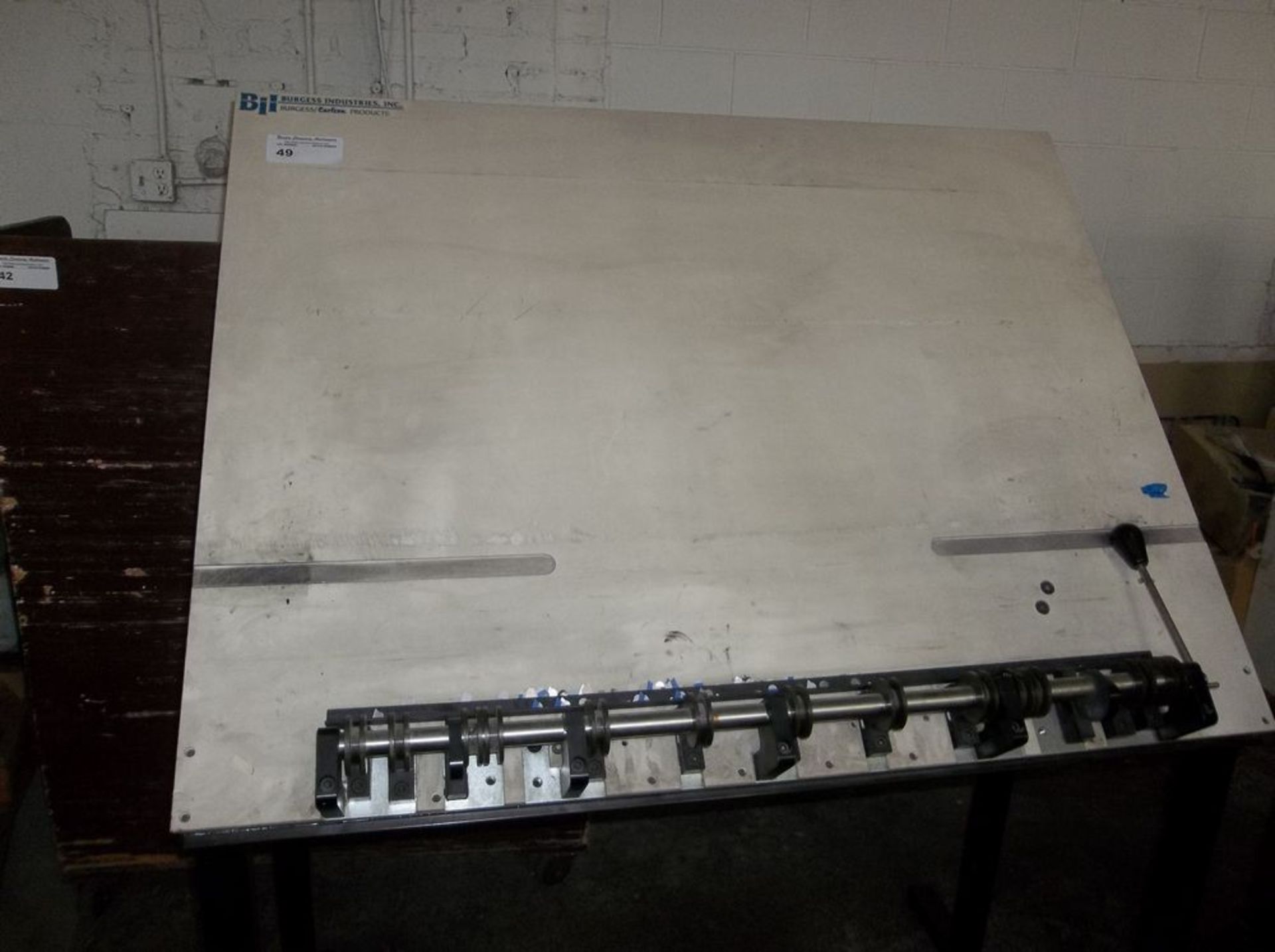 Burgess 40" Plate Punch