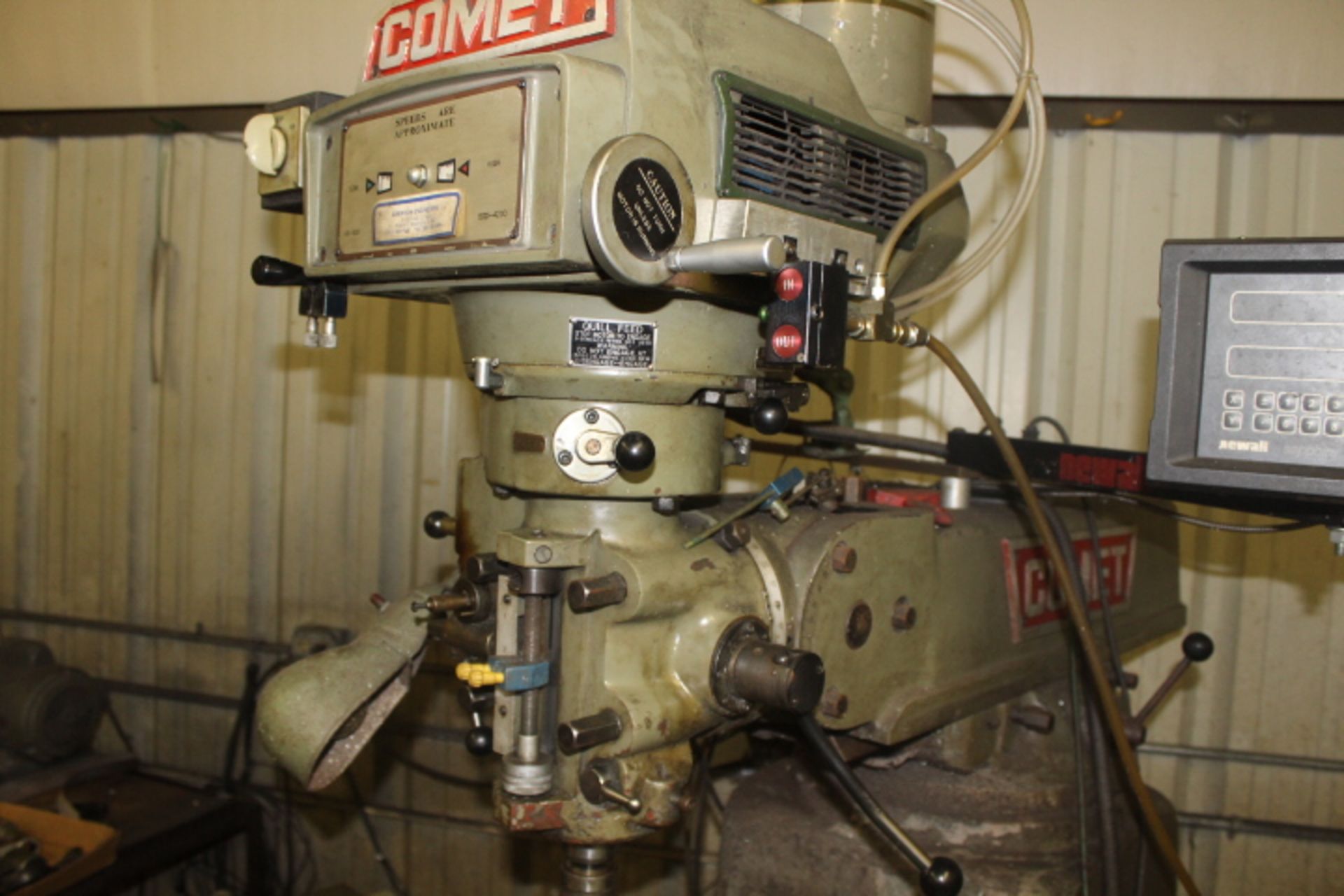 COMET MILLING MACHINE - Image 3 of 5