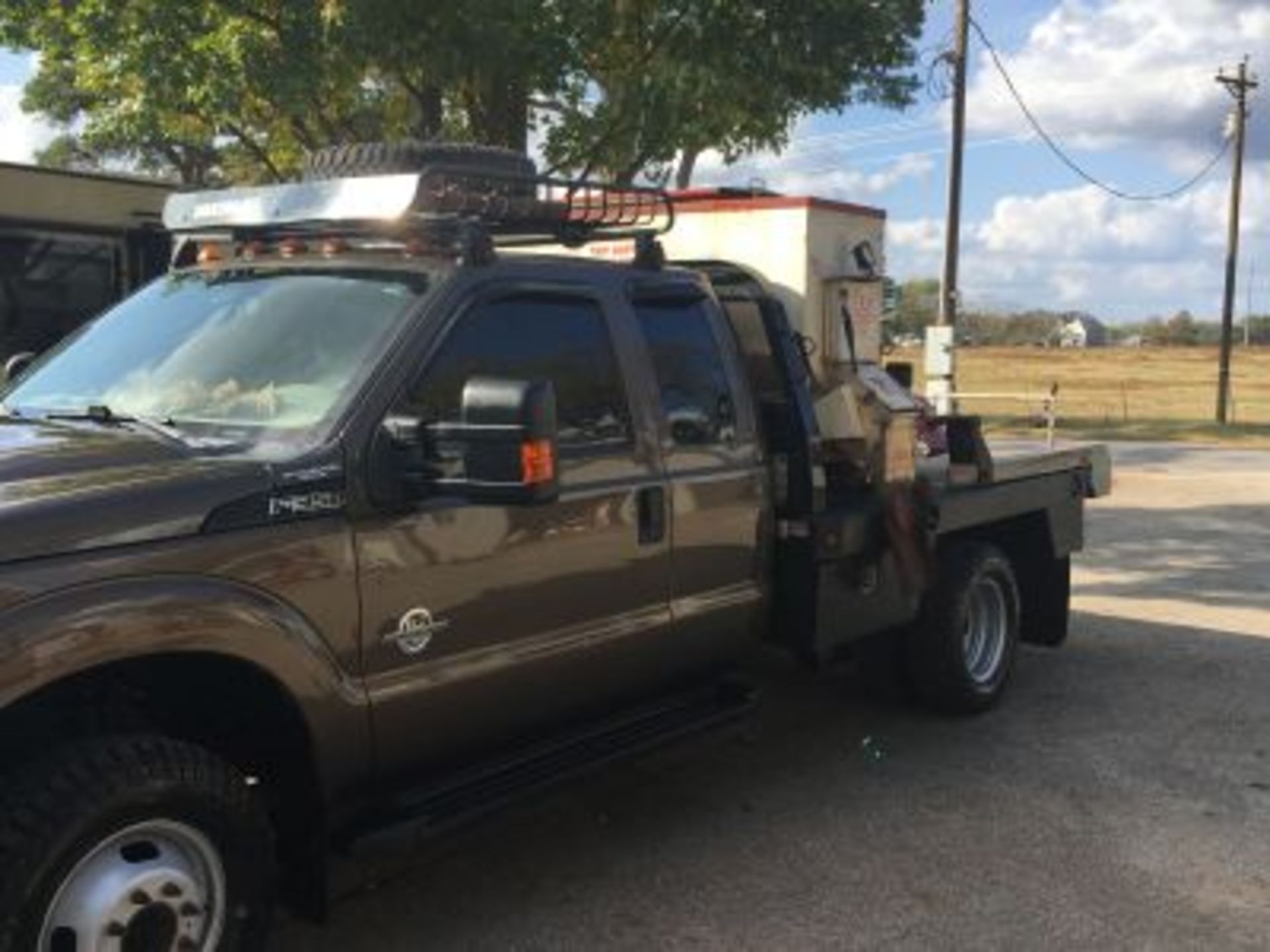 2015 FORD F350 FLATBED. - Image 2 of 4