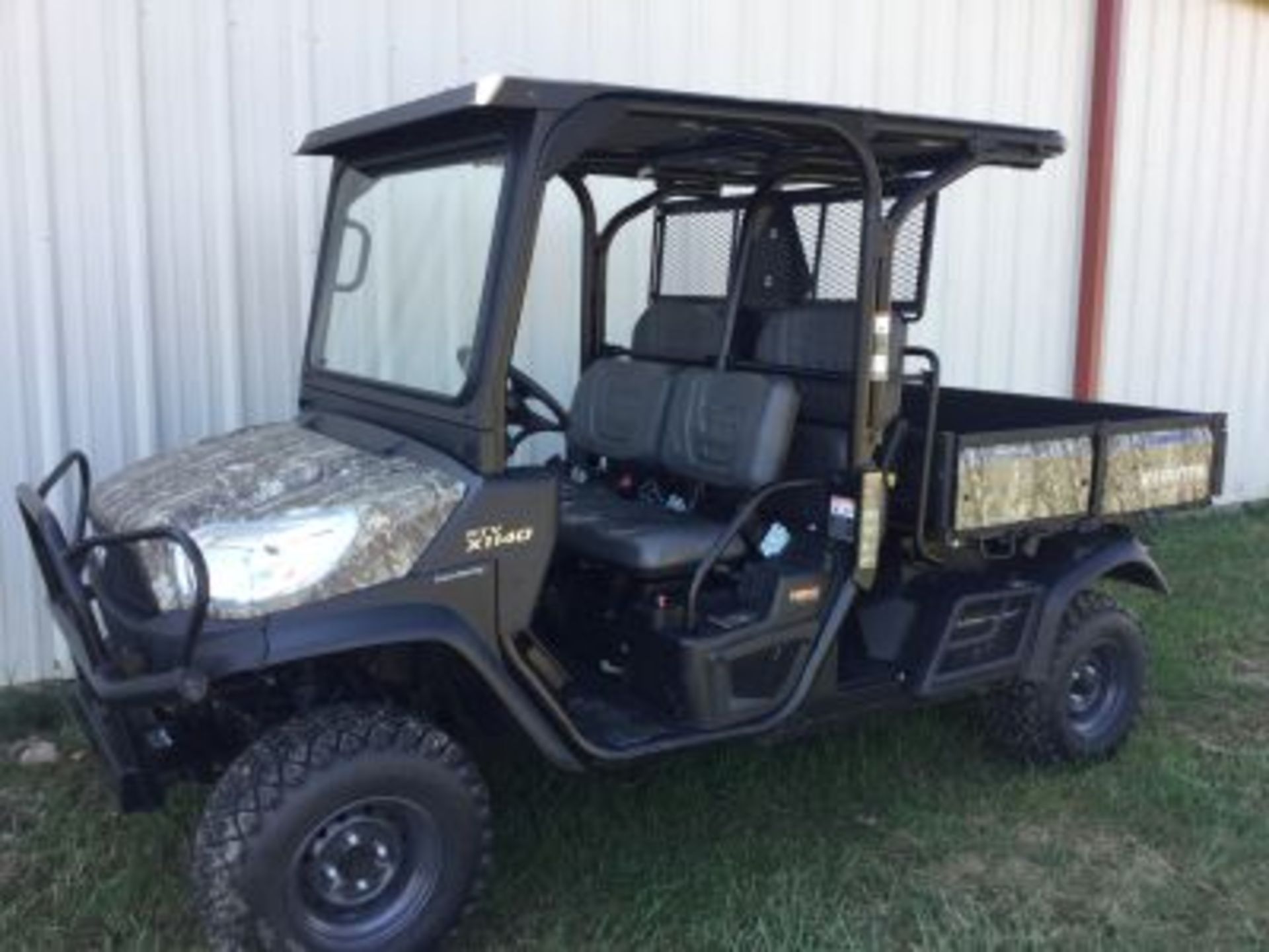 2018 KUBOTA SIDE BY SIDE RTV 1140 UTV