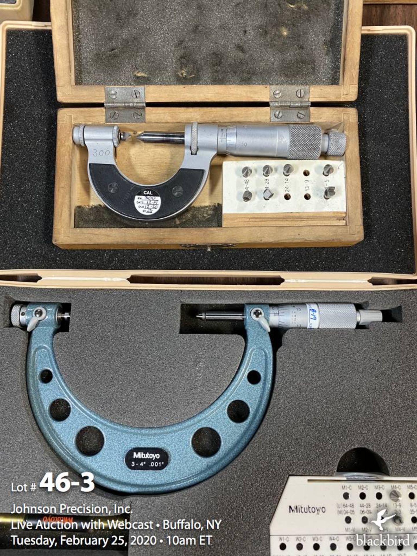 Lot- thread micrometers - Image 3 of 3