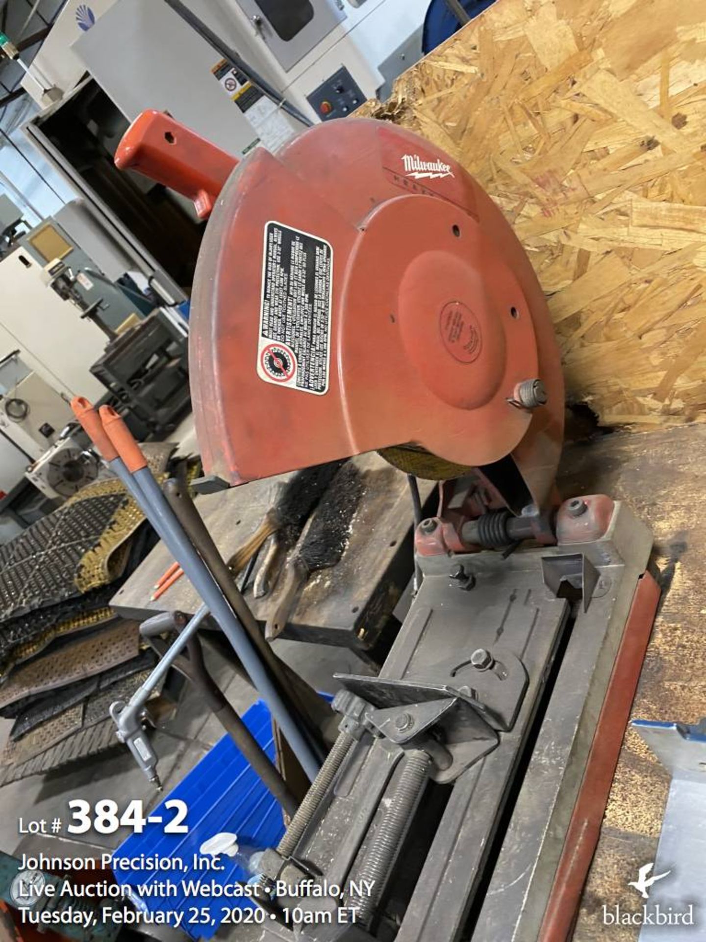Milwaukee chop saw model 6176-20, 10" mitre saw - Image 2 of 2