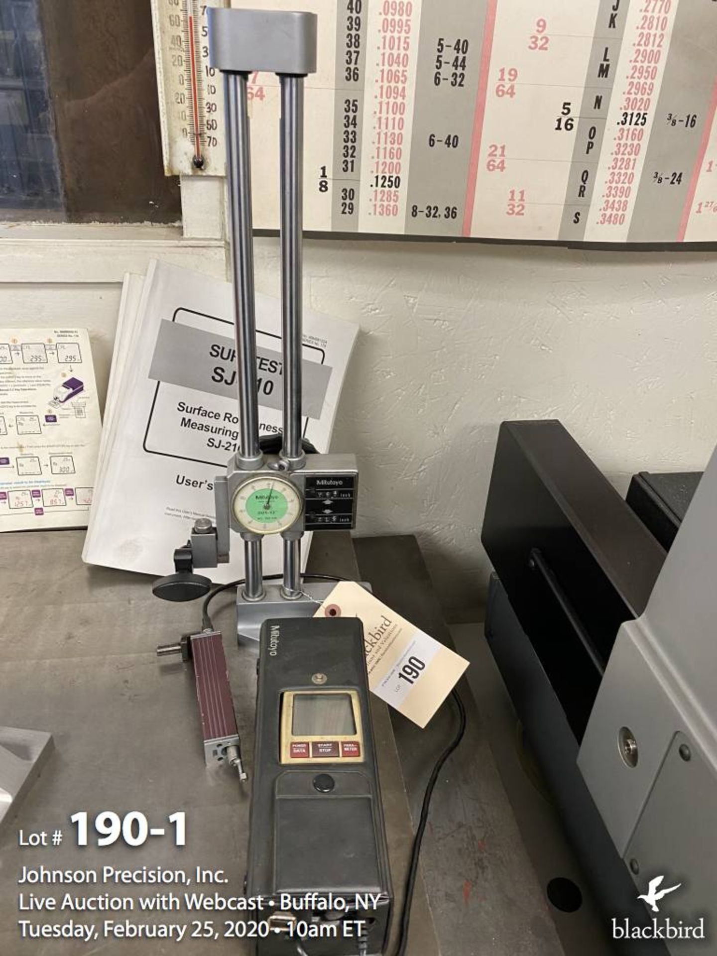 Mitutoyo Surftest surface tester, Mitutoyo height gauge