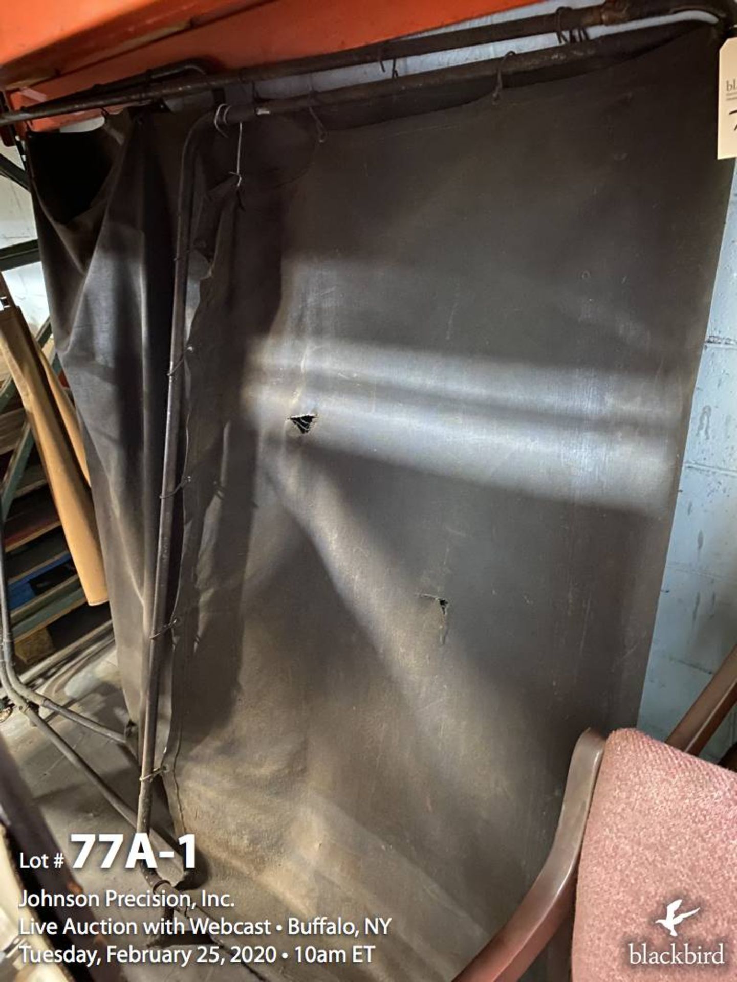 Welding curtain