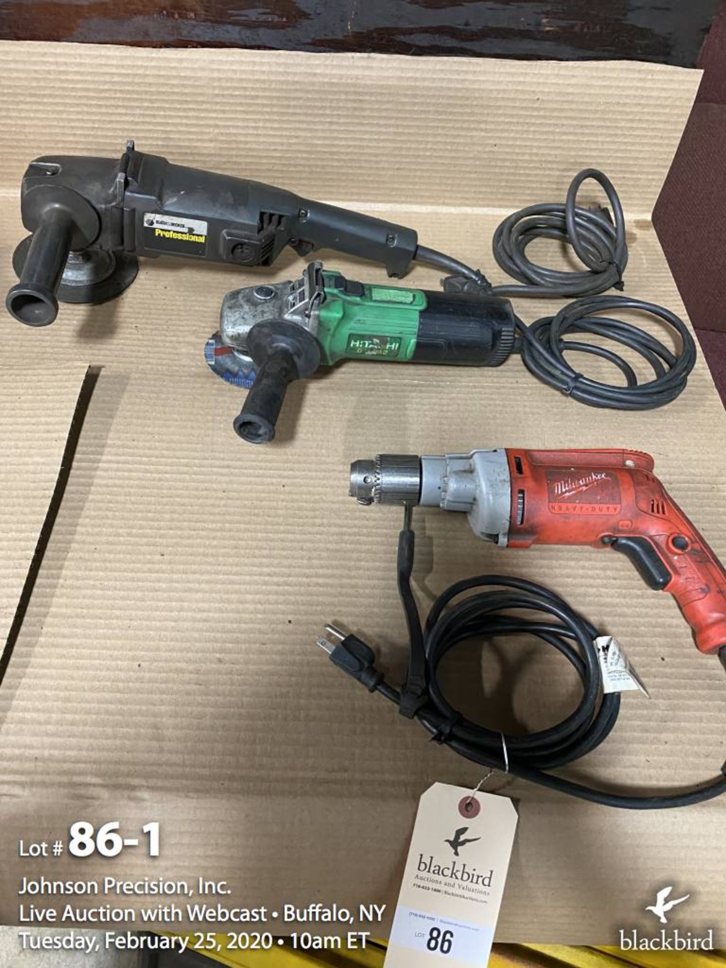 Lot- Milwaukee drill and grinders