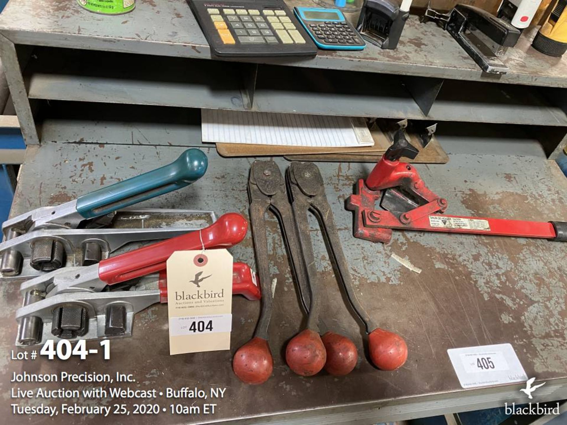 Lot- Banding tools and Drum DE-Header