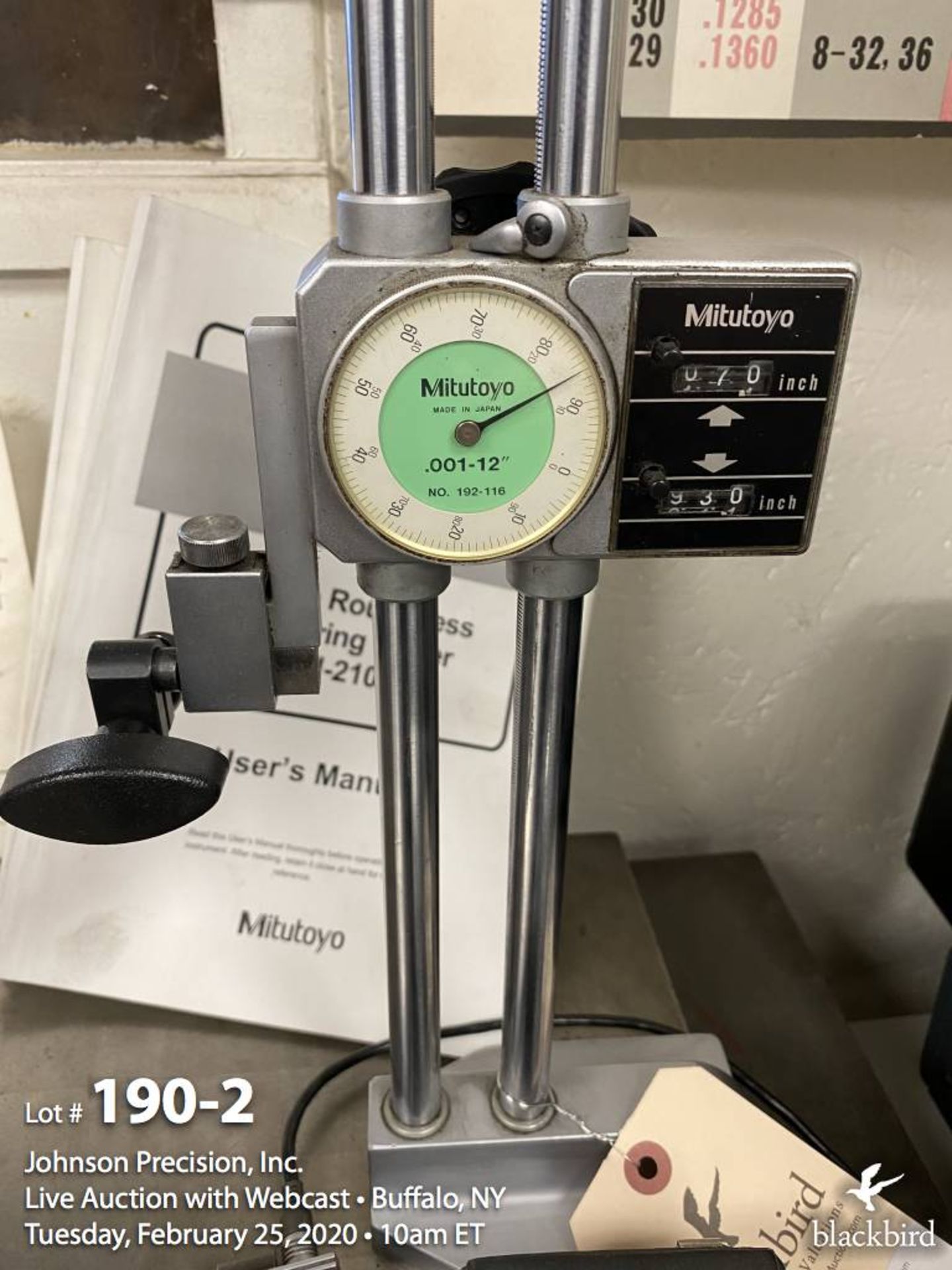 Mitutoyo Surftest surface tester, Mitutoyo height gauge - Image 2 of 3