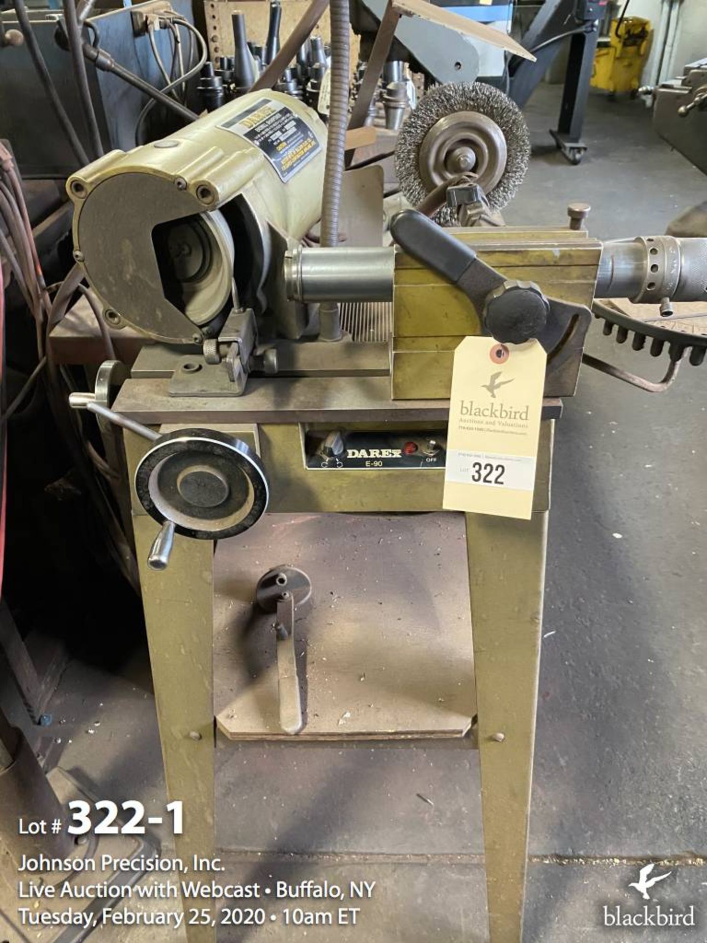 Darex E-90 end mill grinder and sharpener