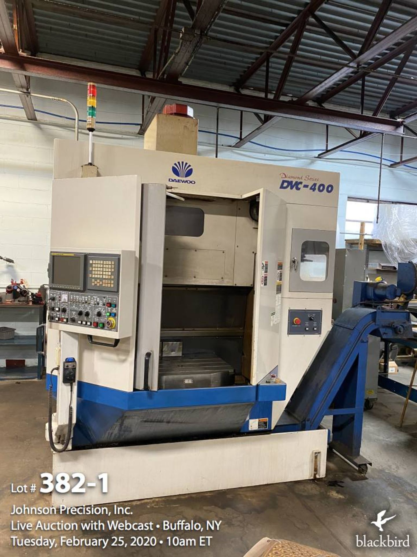 Daewoo DVC 400 3-Axis CNC Machining Center, SN: AV4C0157, 2004