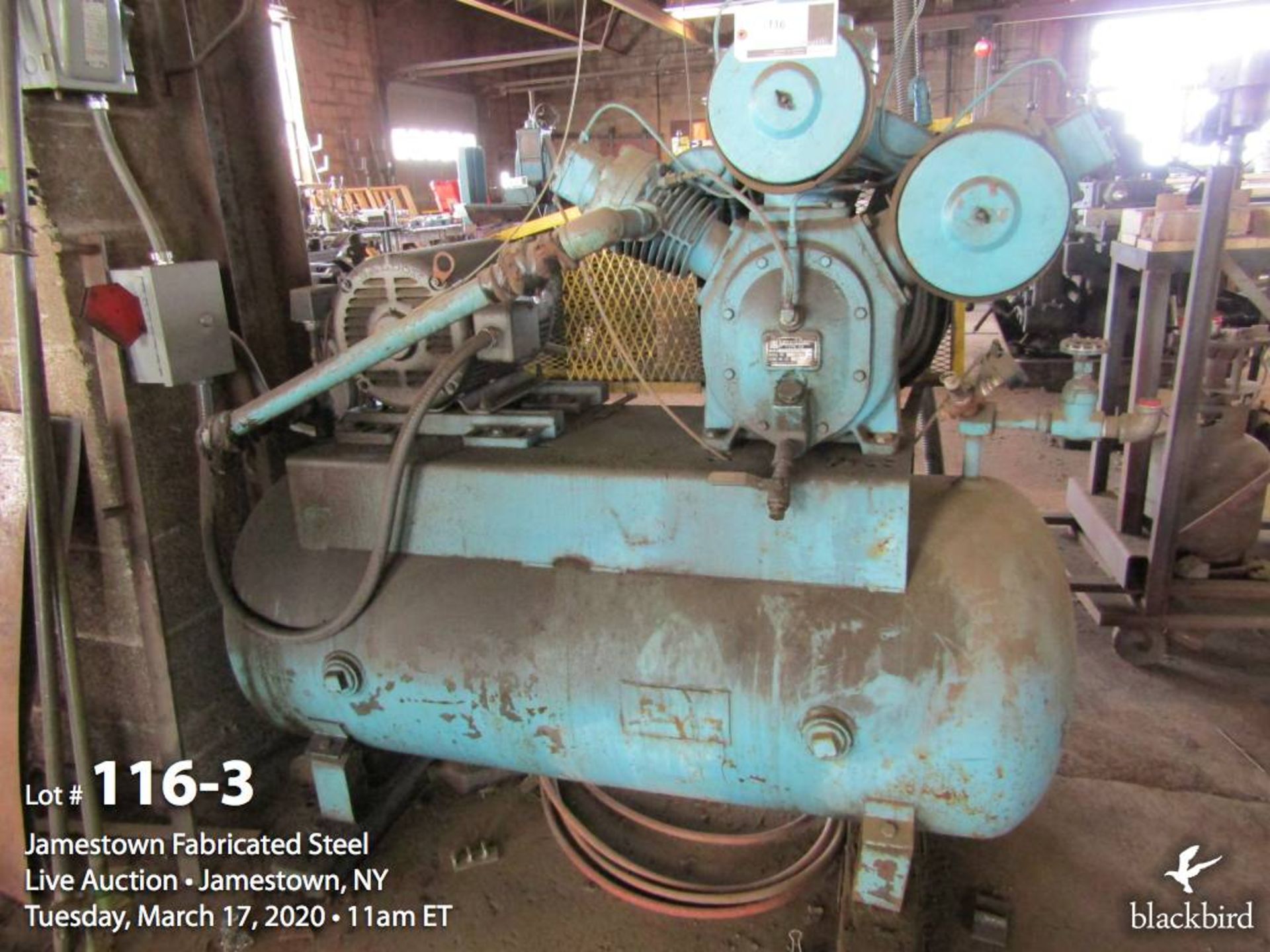 Ingersoll rand air compressor - Image 4 of 4