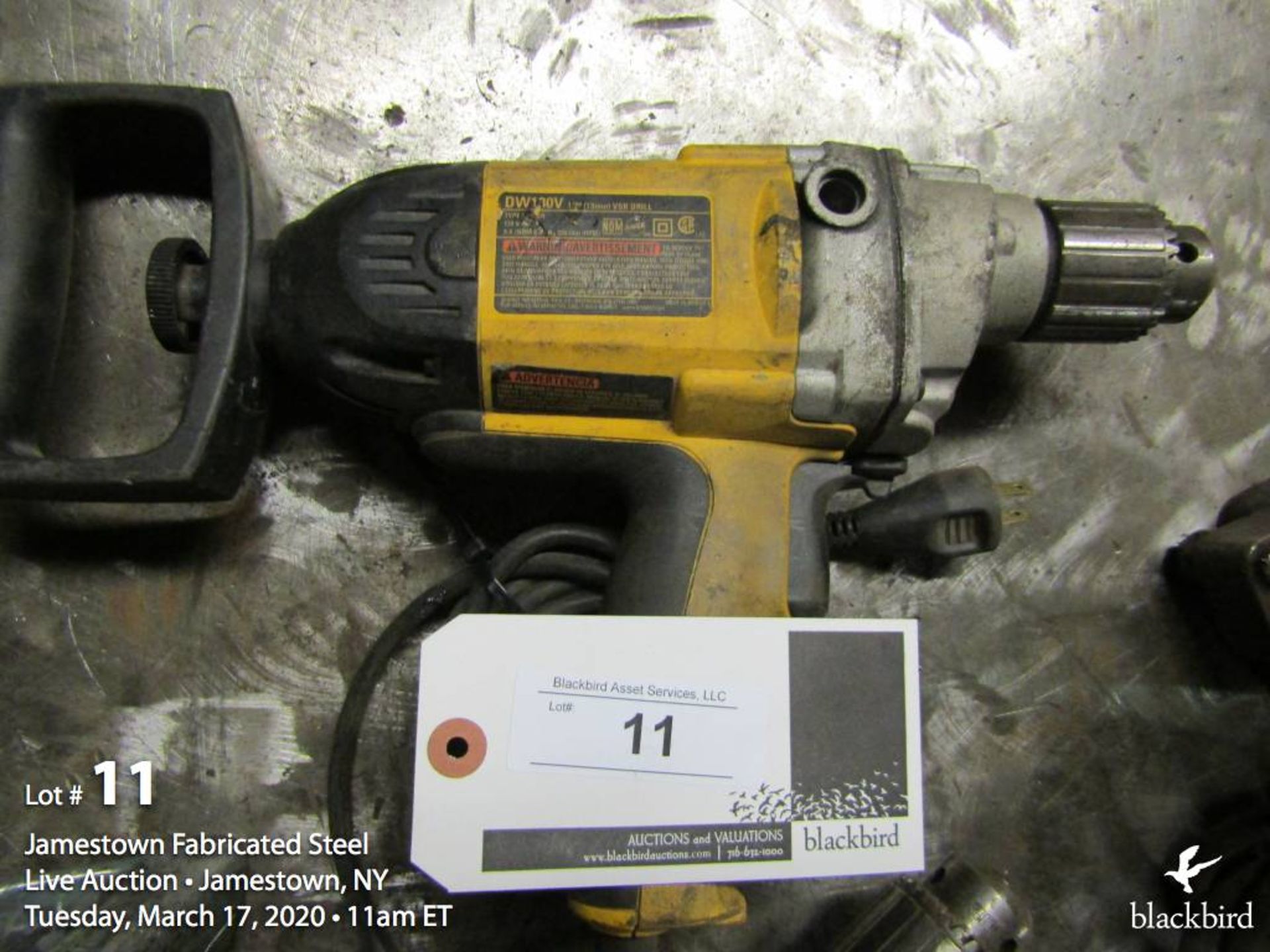 Dewalt 1/2" drill 120v.