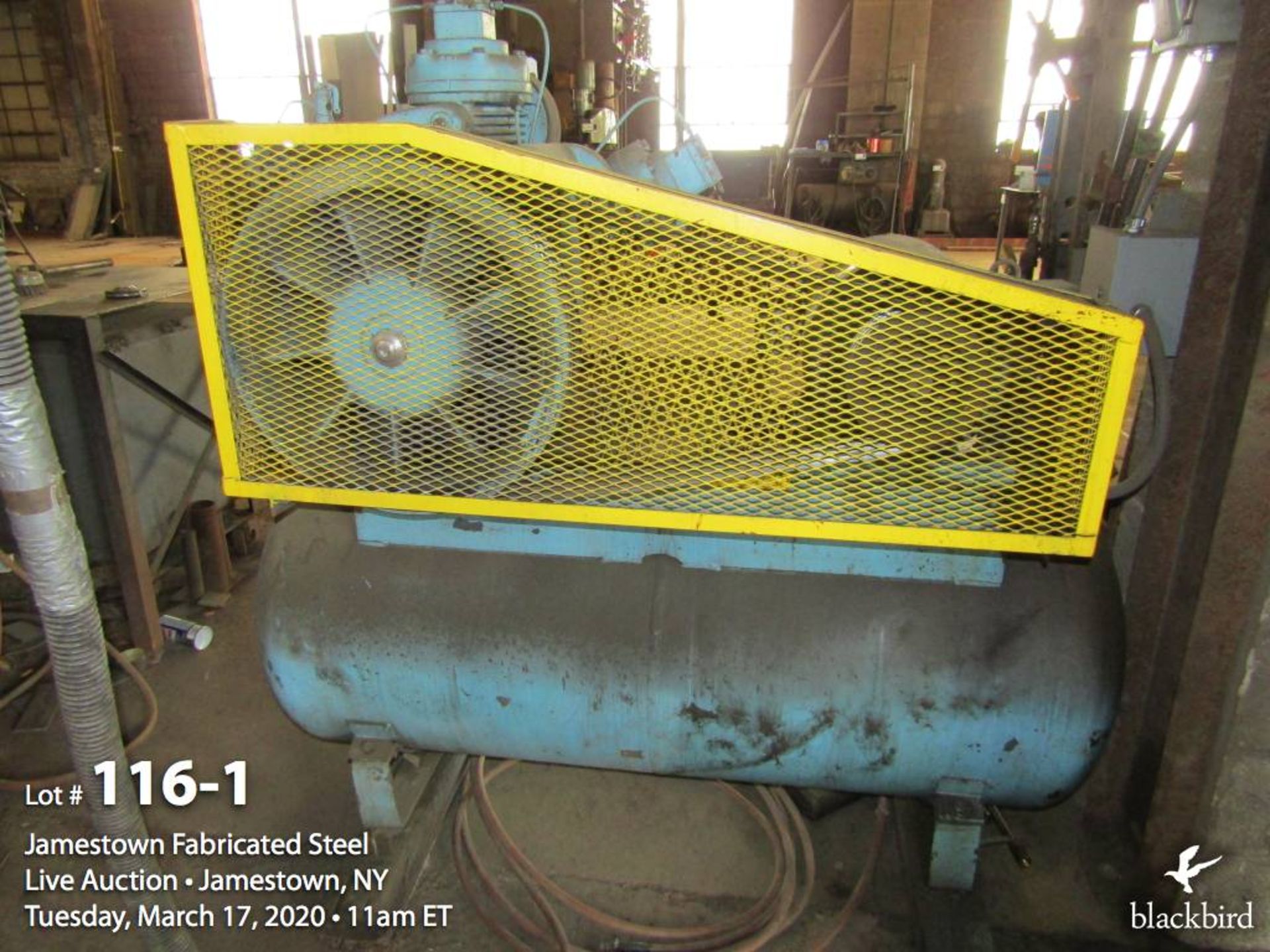 Ingersoll rand air compressor - Image 2 of 4