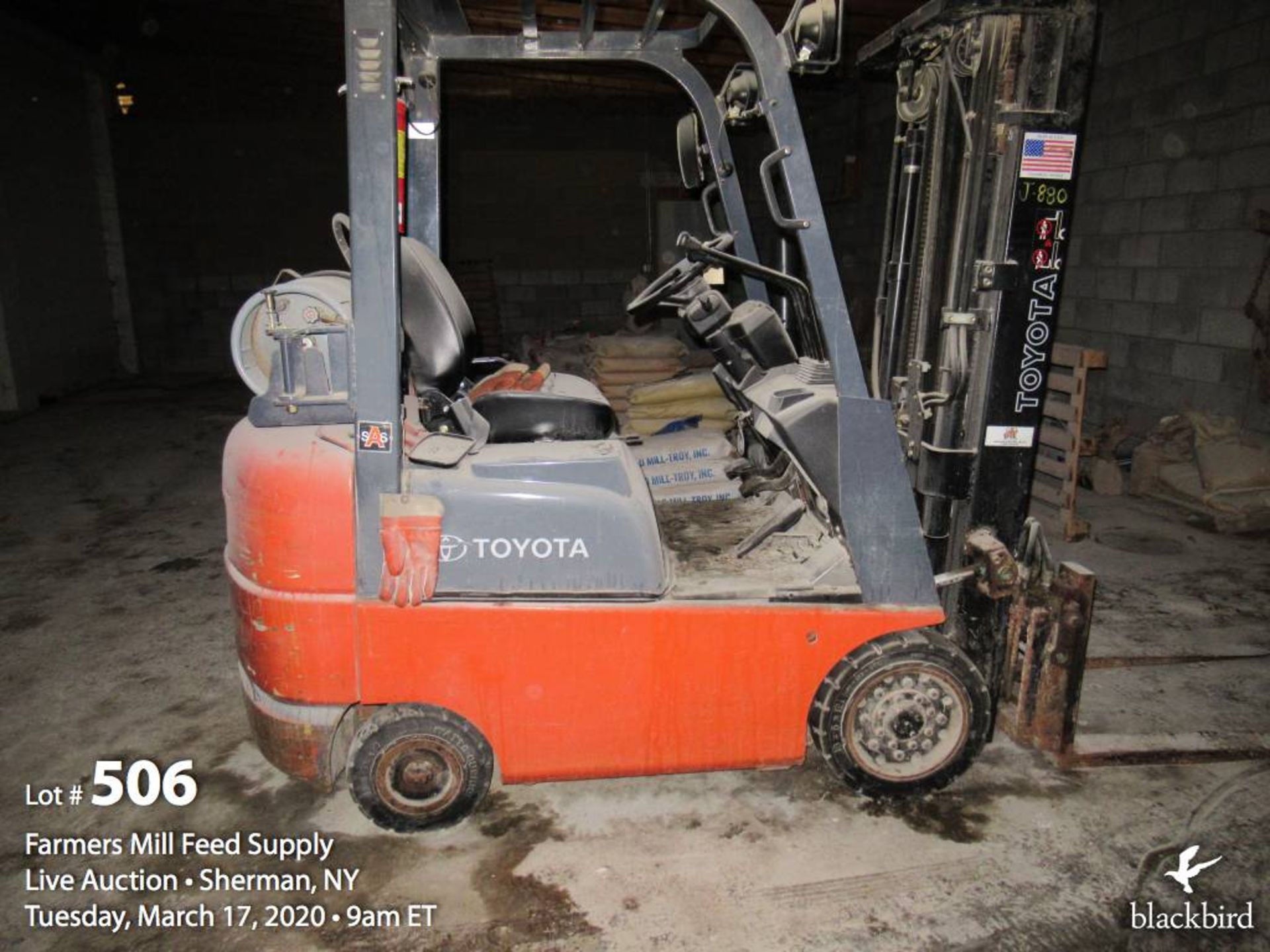 TOYOTA Forklift Truck 3150" LP