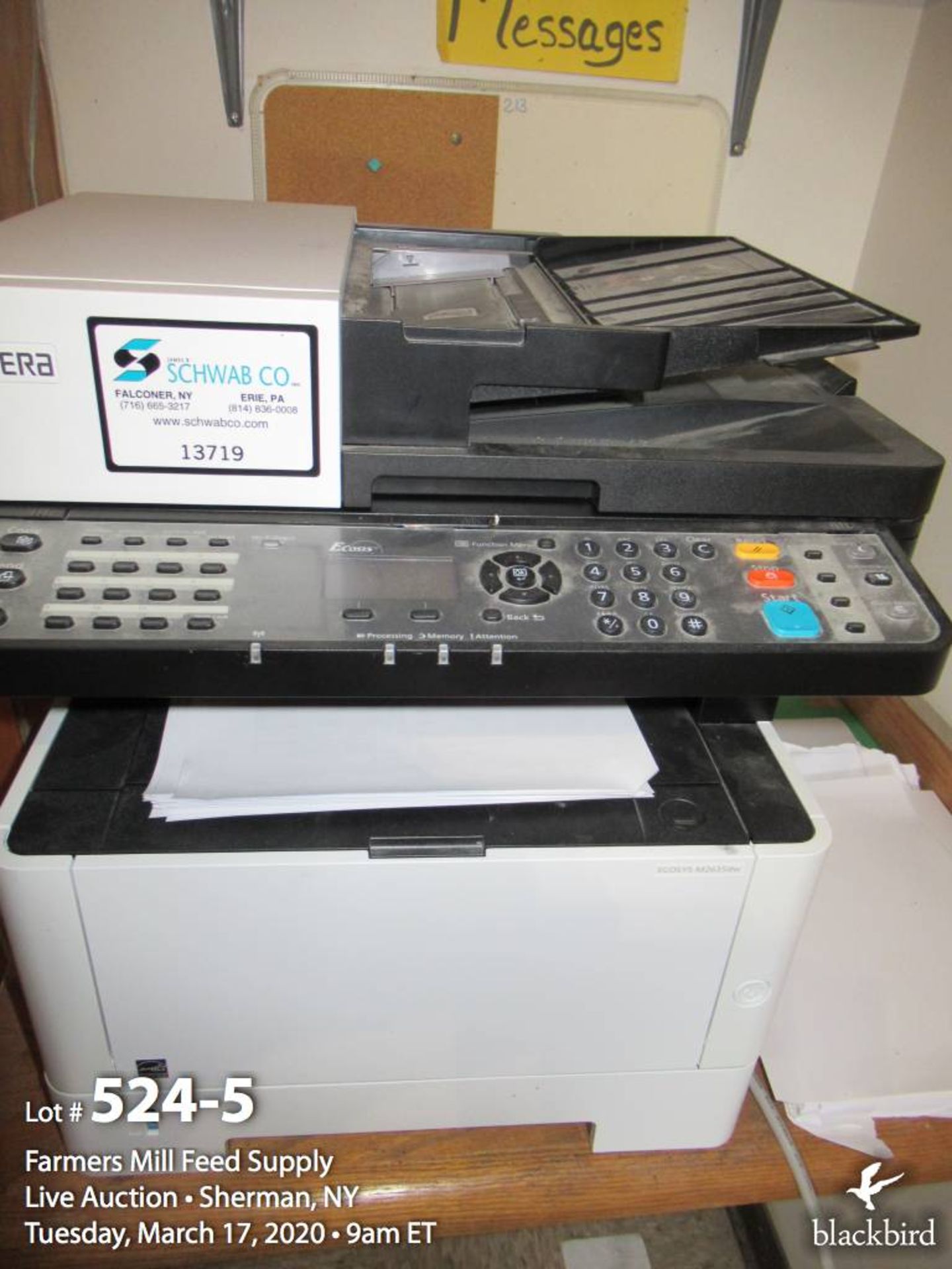 Contents of 2 offices desks file cabinets, printers, supplies - Image 6 of 6