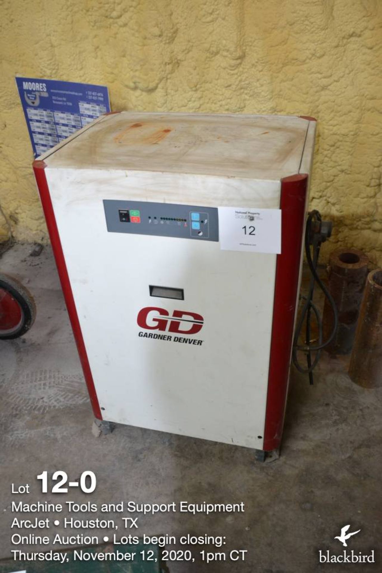 Refrigerated air dryer - Gardner Denver, Mdl RNC 125A1, 125 SCFM at 100psi, s/n100000 2750663